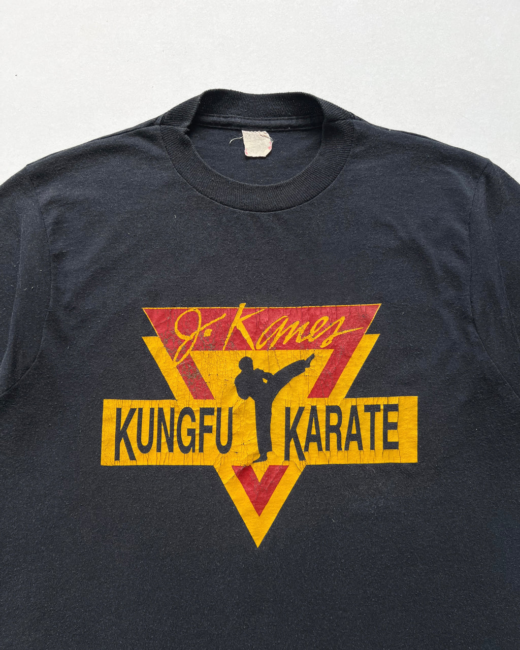 1980S KUNGFU KARATE SINGLE STITCH TEE (S)
