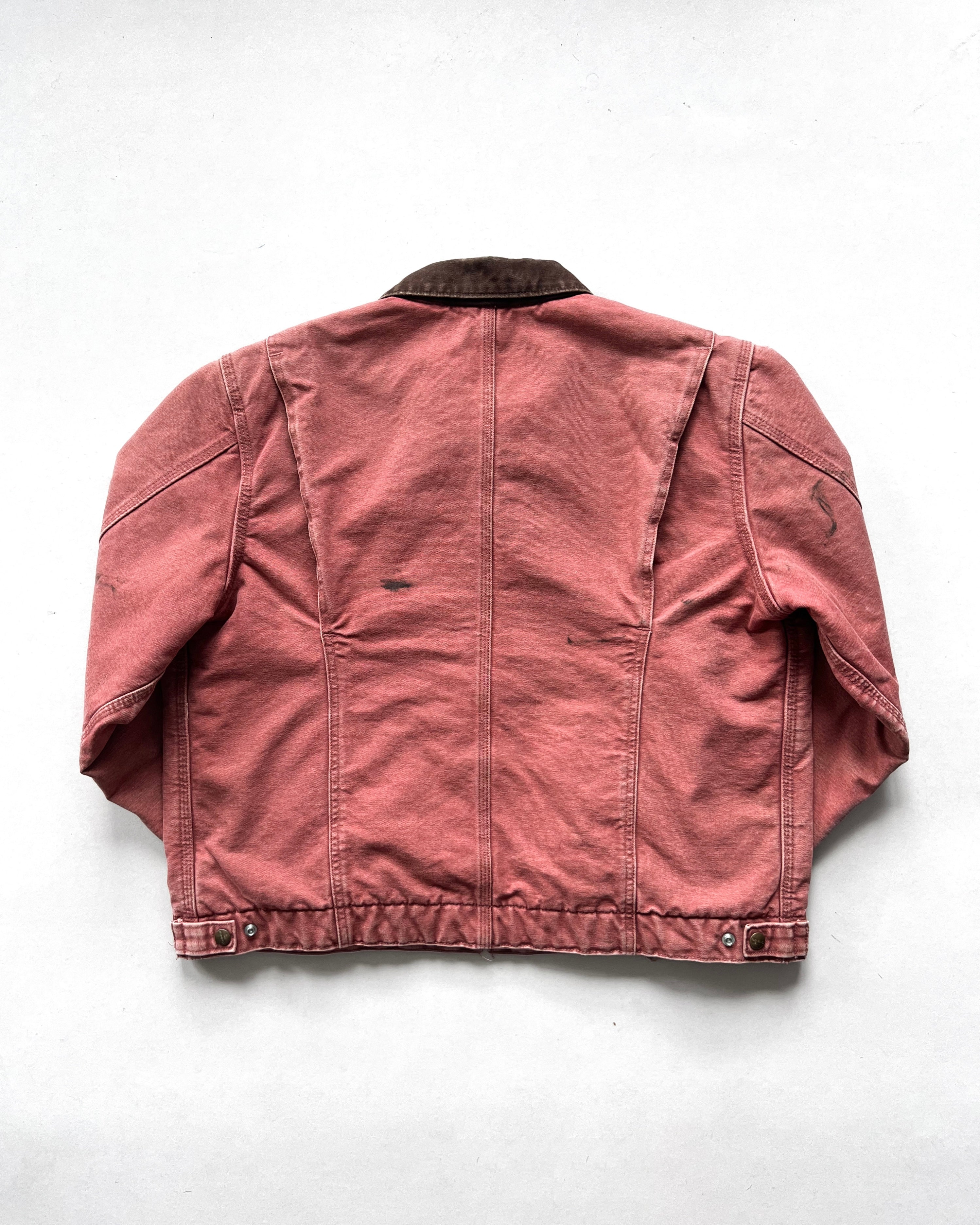 2000S CARHARTT SALMON PINK VRS DETROIT JACKET (XL)