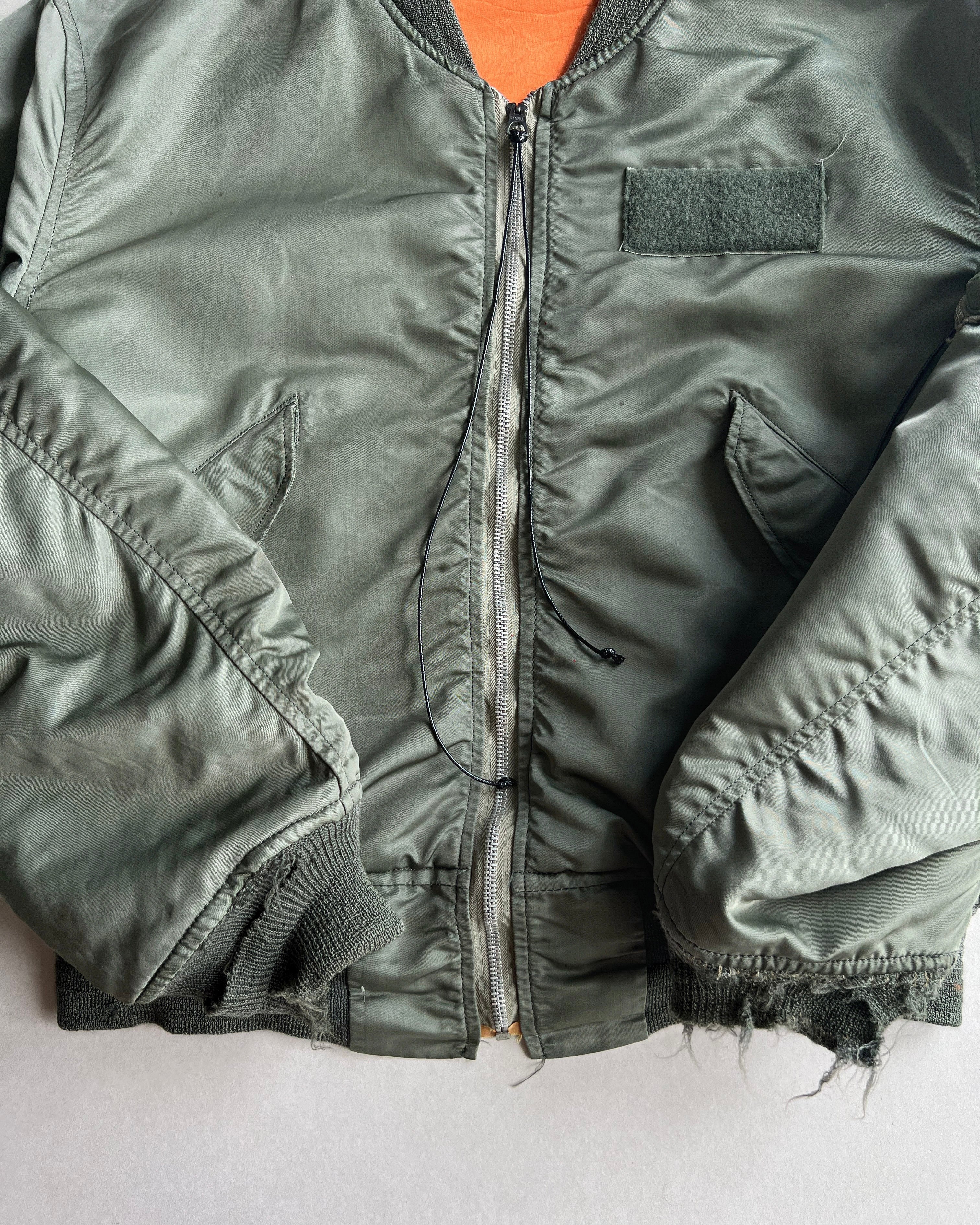 1970S MA-1 US ARMY FLIGHT JACKET (L)