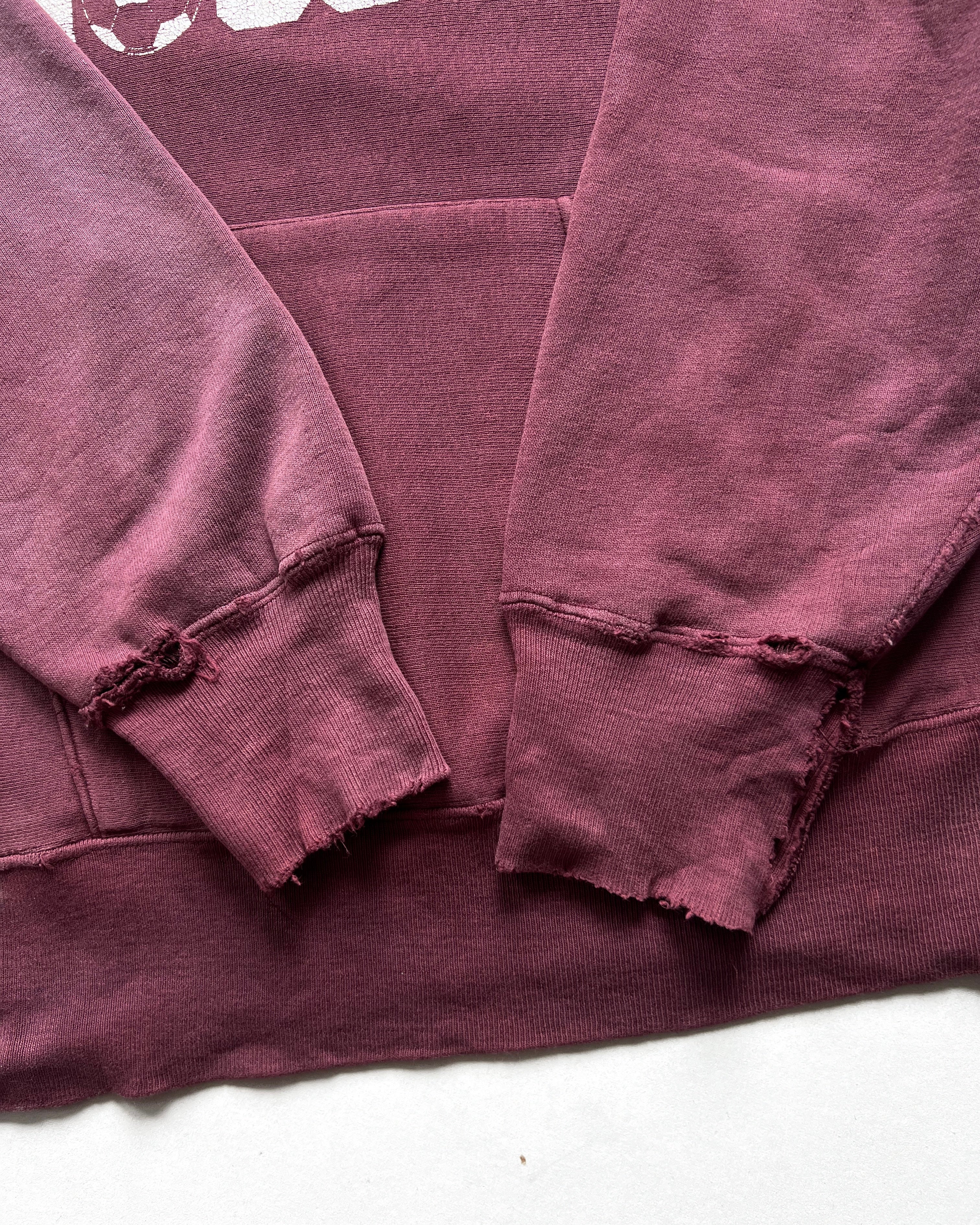 1980S CHAMPION 'UNION SOCCER' REVERSE WEAVE HOODIE (L)