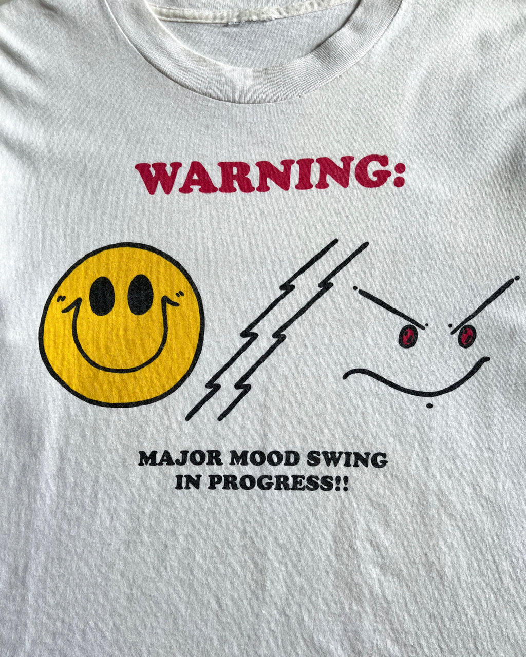 1990S 'MAJOR MOOD SWING IN PROGRESS' TEE (L)