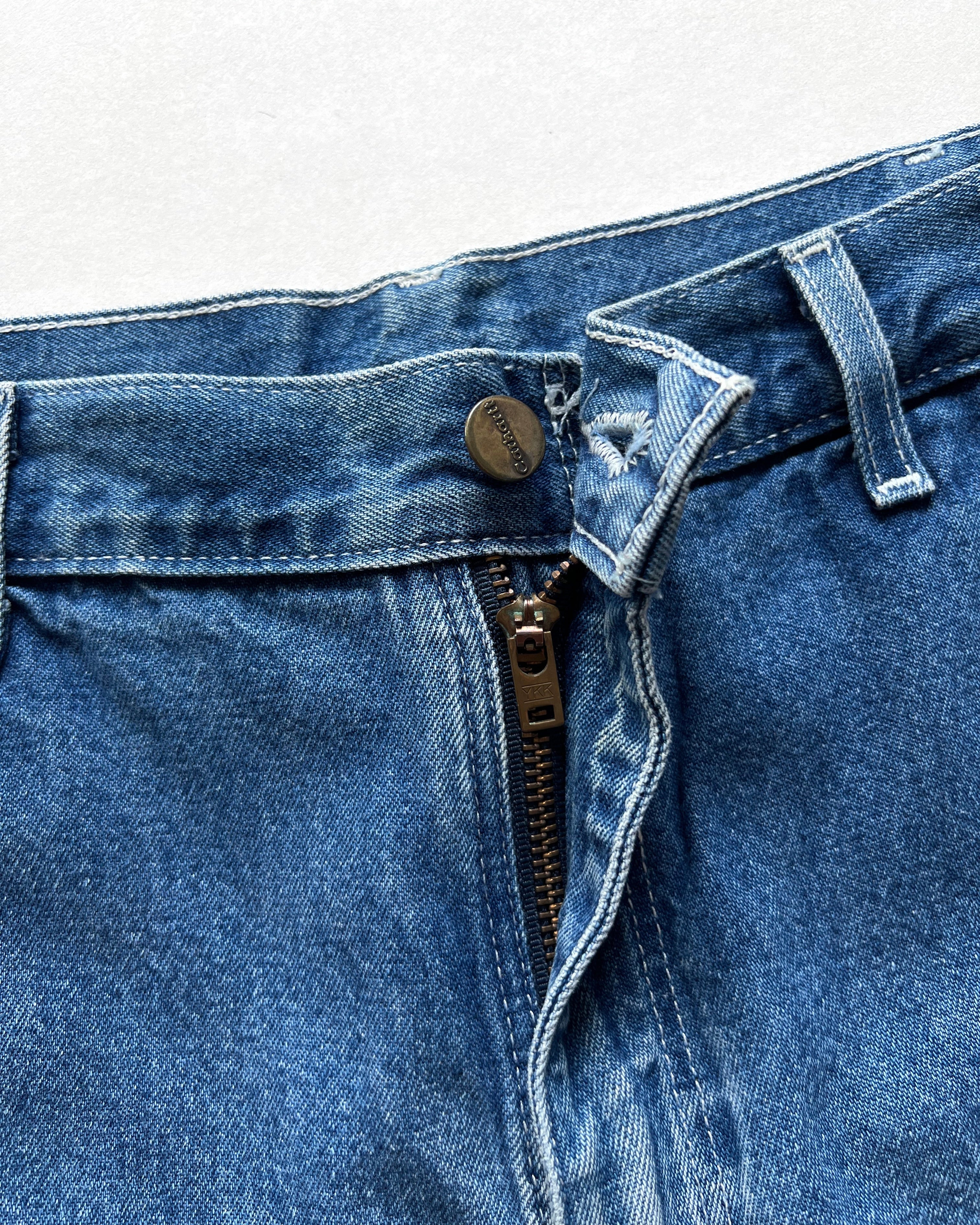 2000S CARHARTT DENIM CARPENTER SHORT (34)