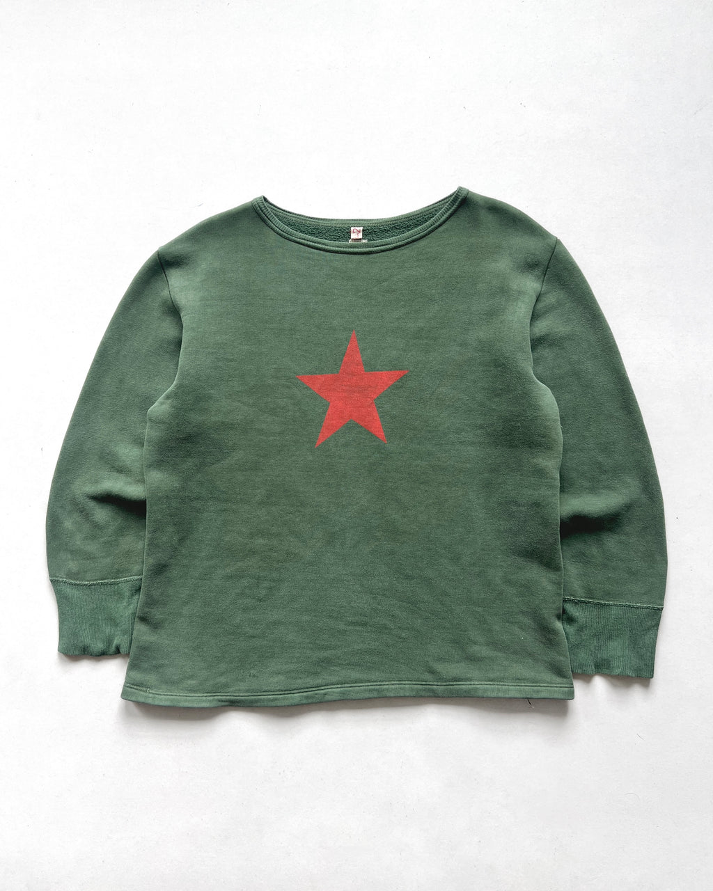 1960S BELGIAM ARMY RED STAR SWEATSHIRT (M)