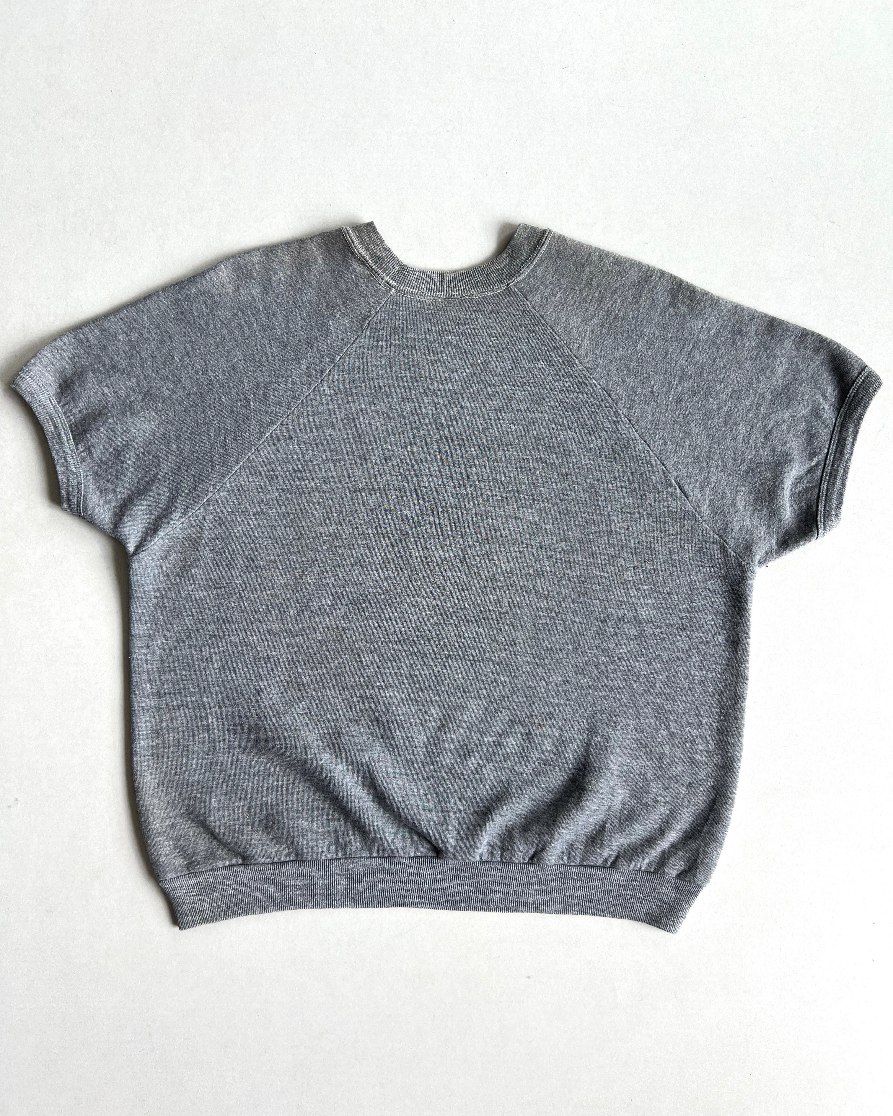 1970S 'BALLARD S-10' RAGLAN SHORT SLEEVES SWEATSHIRT (L)