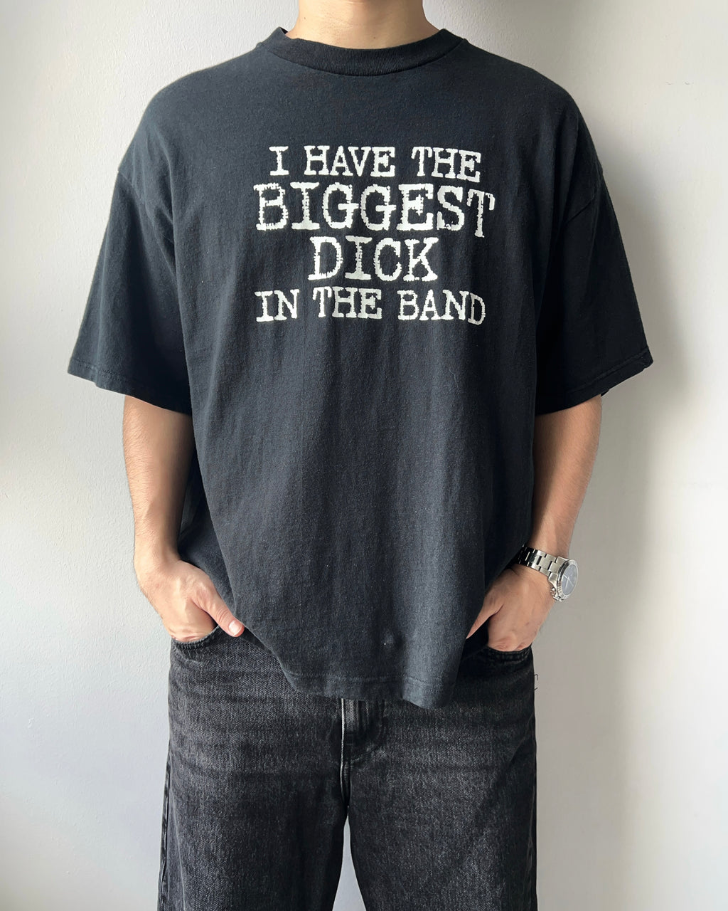 2000S 'BIGGEST D IN THE BAND' TEE (XXL)