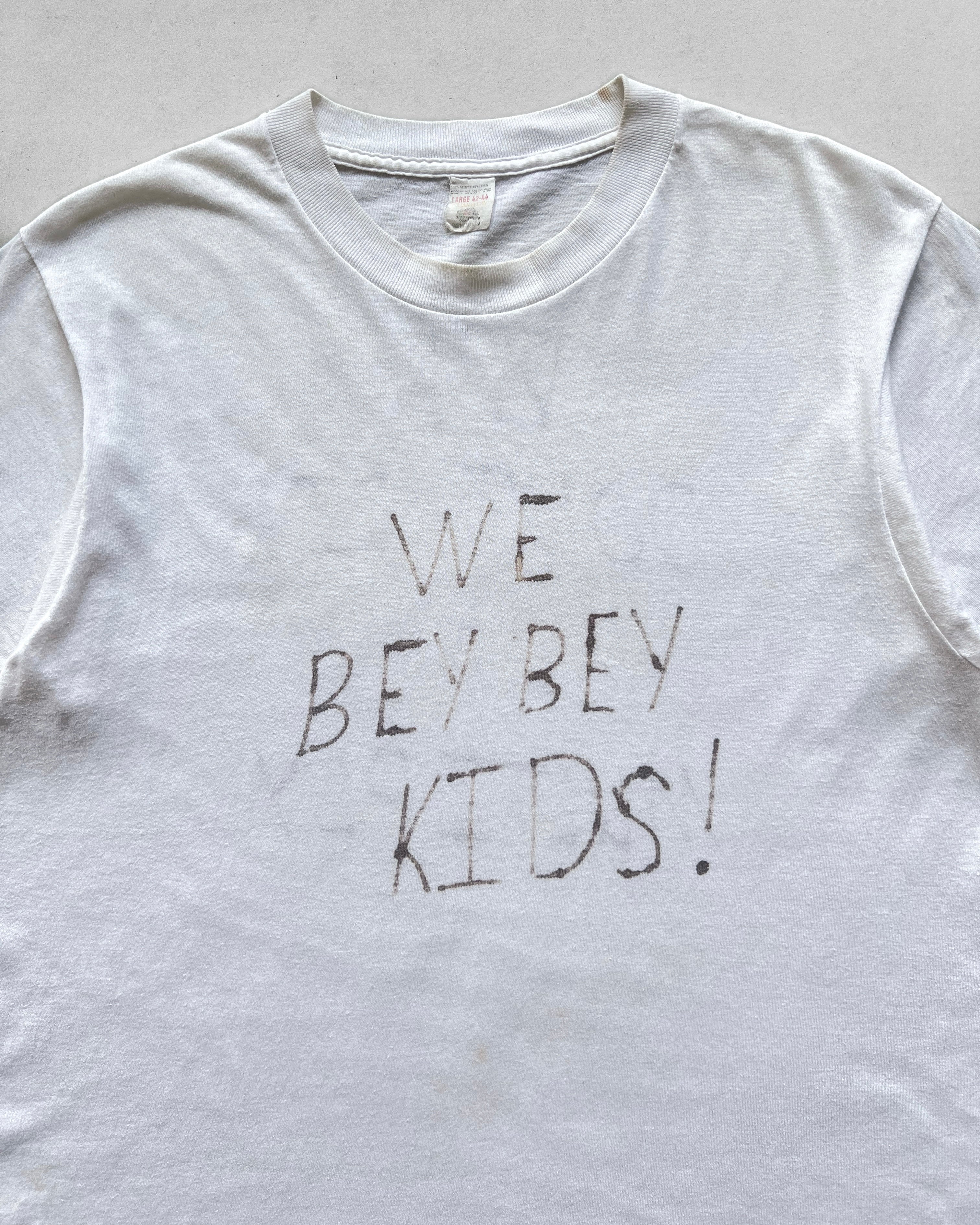 1970S FOTL 'WE BEY BEY KIDS' SINGLE STITCH TEE (L)