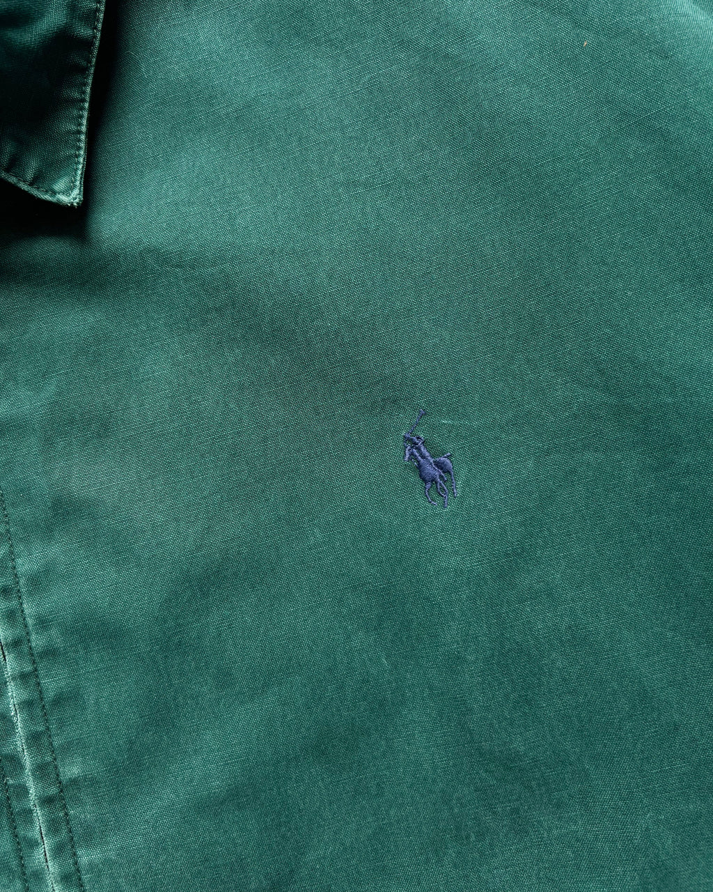 1990S GREEN POLO RALPH LAUREN HARRINGTON JACKET (L)