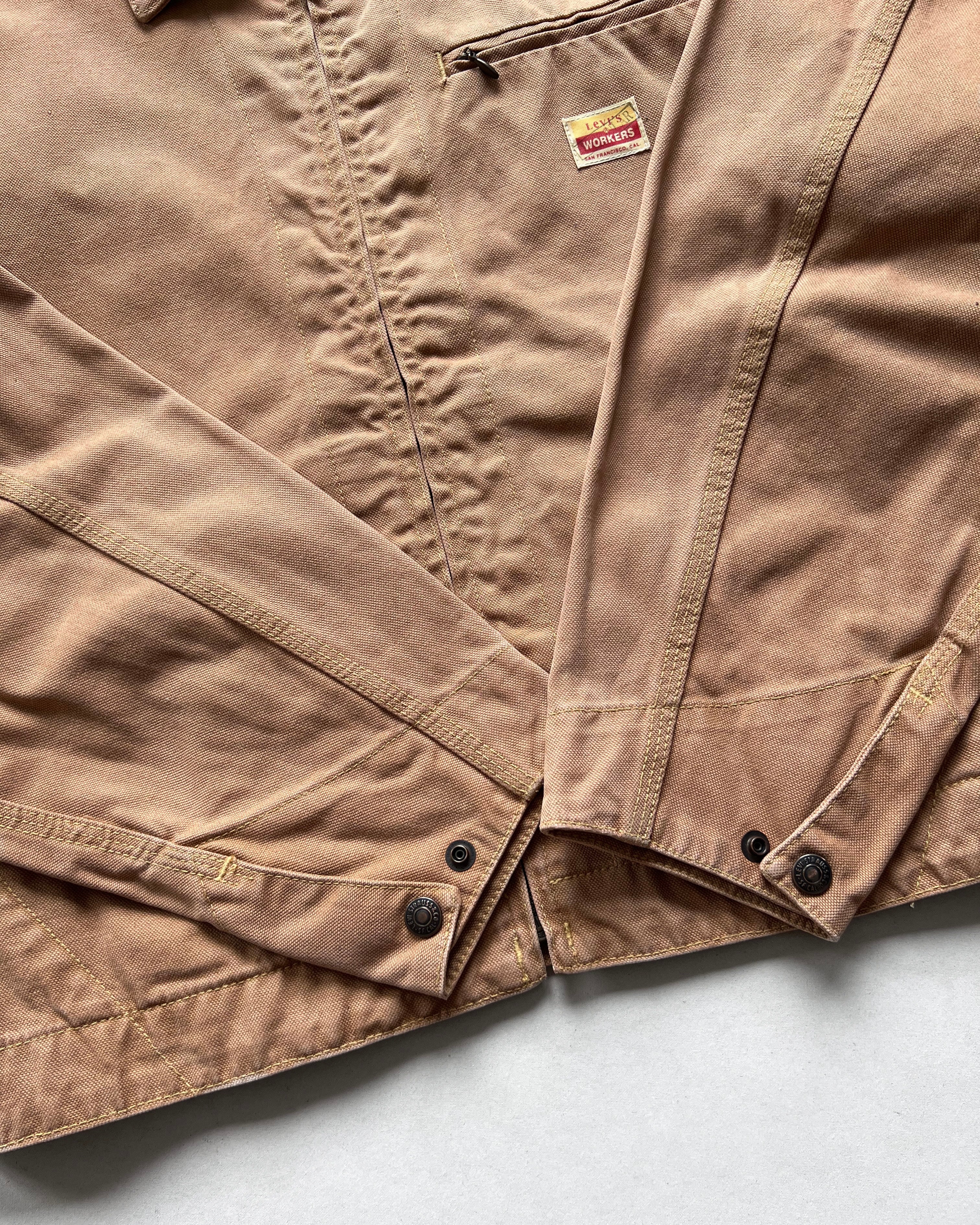 1990S LEVI'S WORKERS WORK JACKET (L)