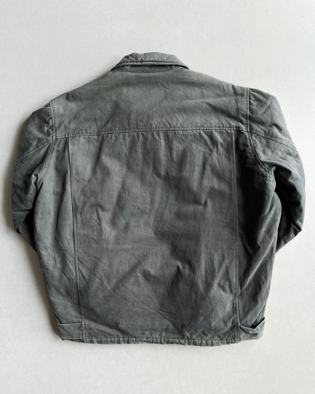 1990S FADED GREY AGNES B. WORK JACKET (L)