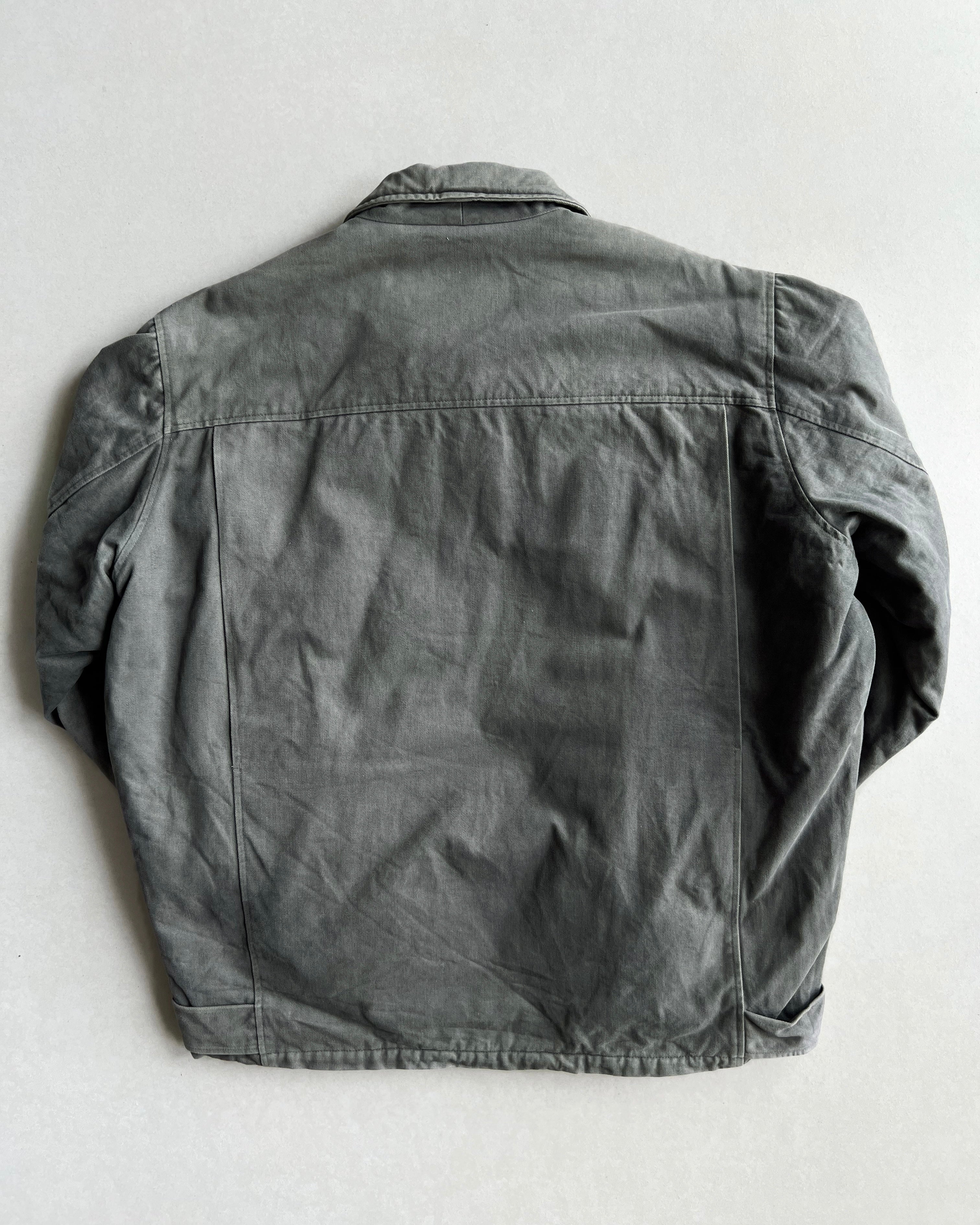 1990S FADED GREY AGNES B. WORK JACKET (L)