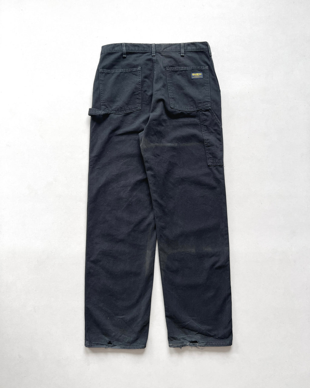 1970S BLACK OSHKOSH B'GOSH CARPENTER PANTS (34)