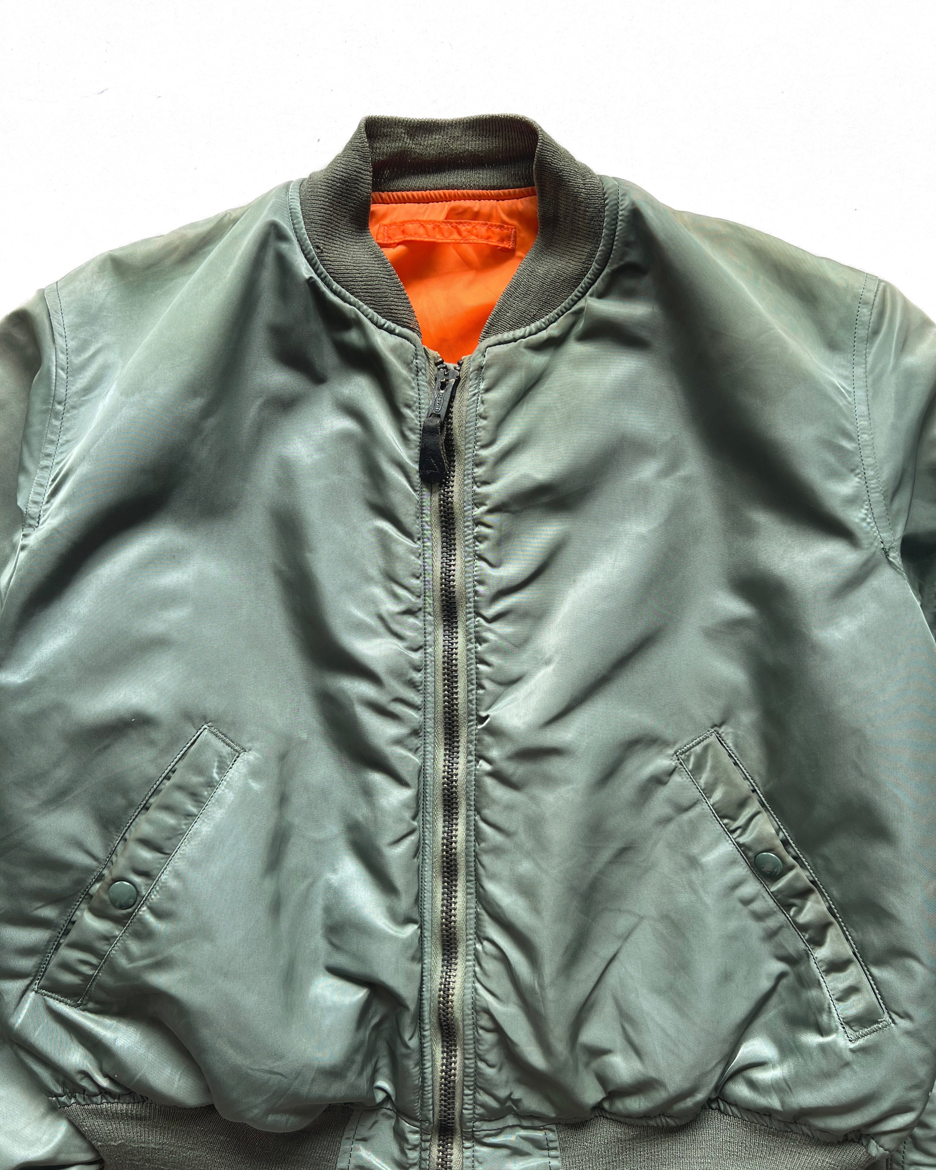 1980S ALPHA INDUSTRIES USAF MA-1 BOMBER (L) – exaghules