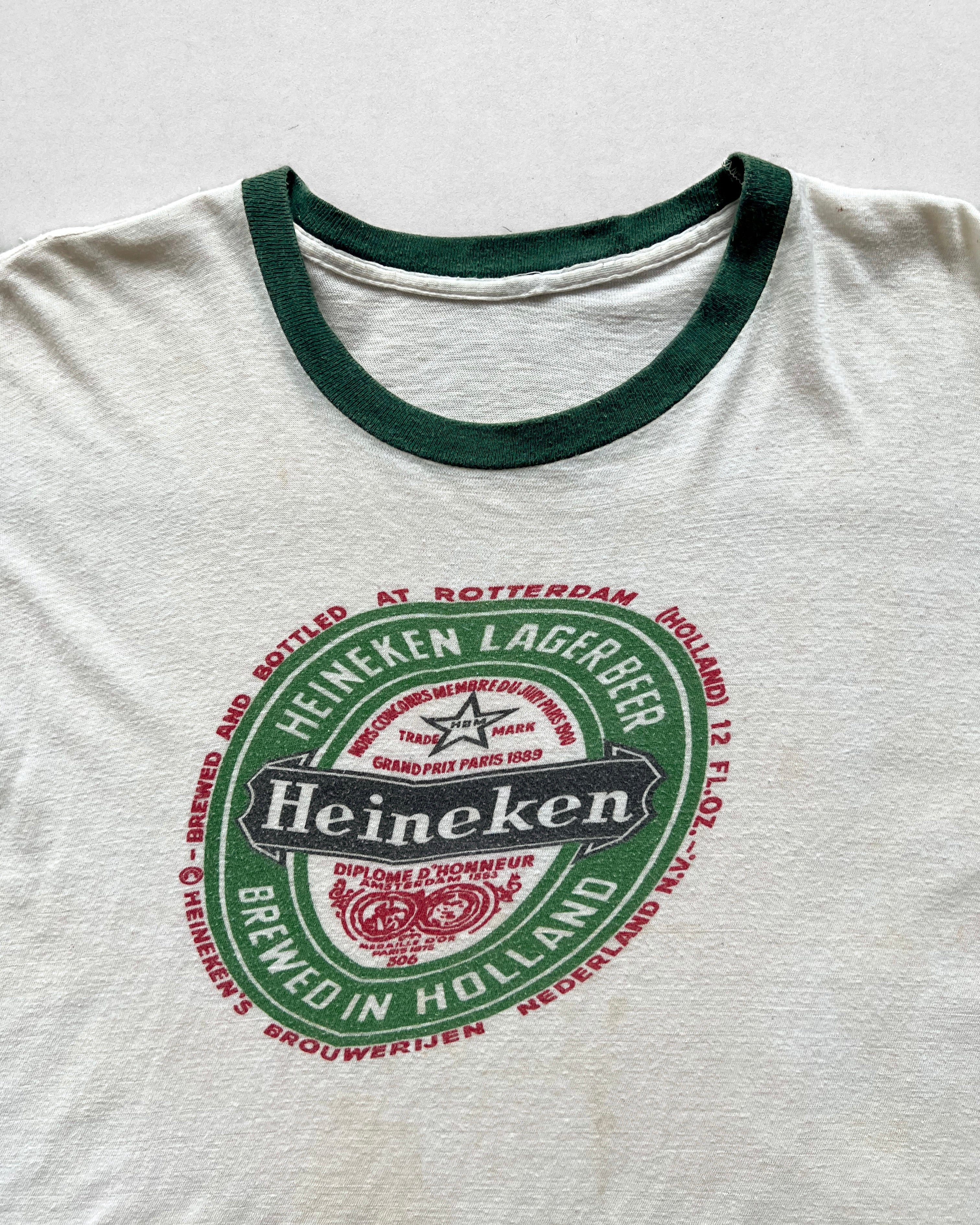 1980S HEINEKEN RINGER TEE (M)