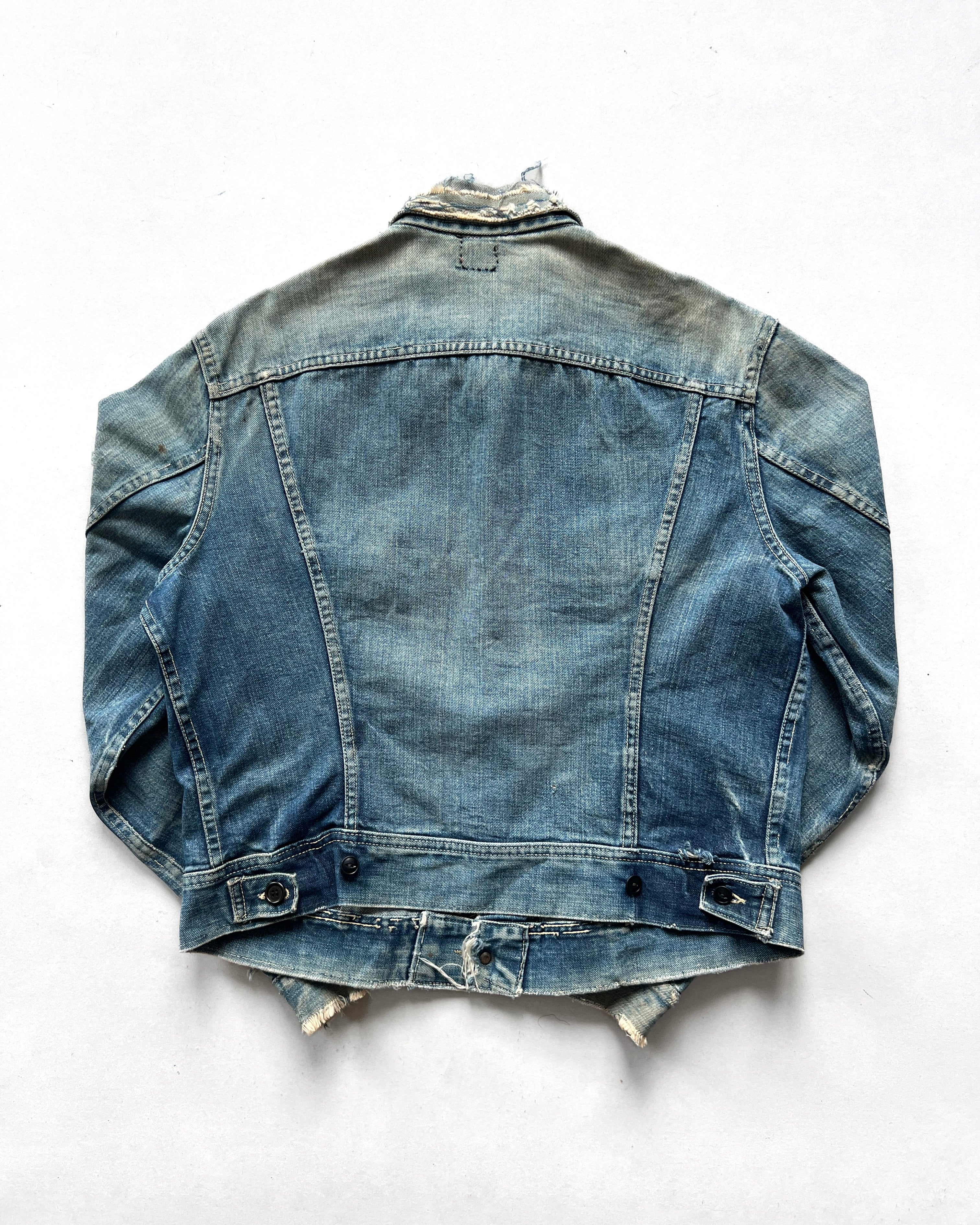 1950S LEE 101-J DENIM TRUCKER JACKET (44)
