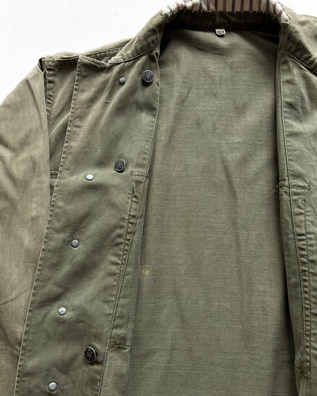 1940S WWII US ARMY 13 STARS M43 HBT JACKET (40R)