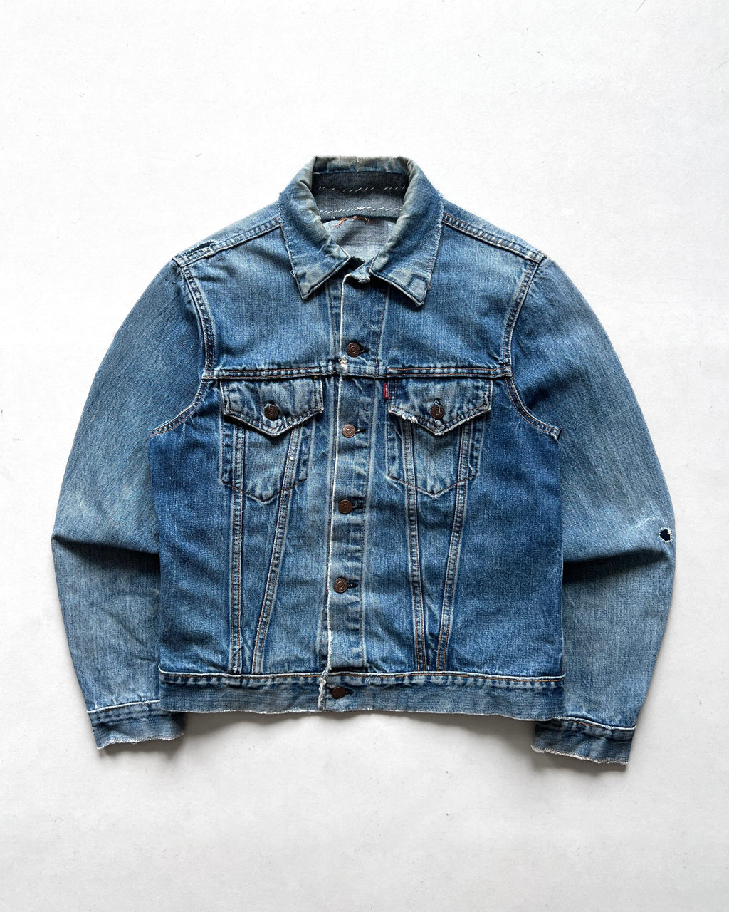 1970S LEVI'S BIG E 70505 TYPE III DENIM JACKET (M)
