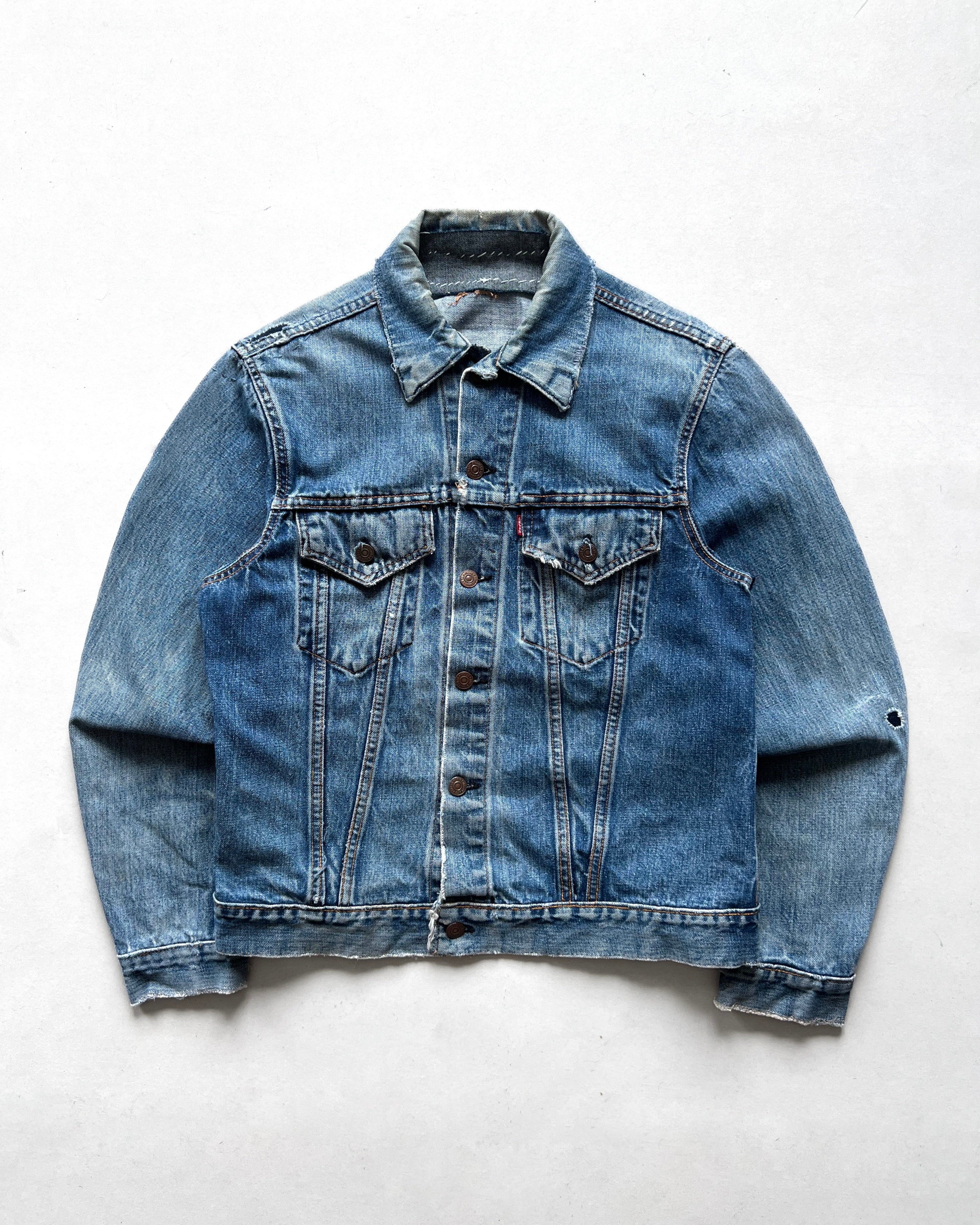 1970S LEVI'S BIG E 70505 TYPE III DENIM JACKET (M)