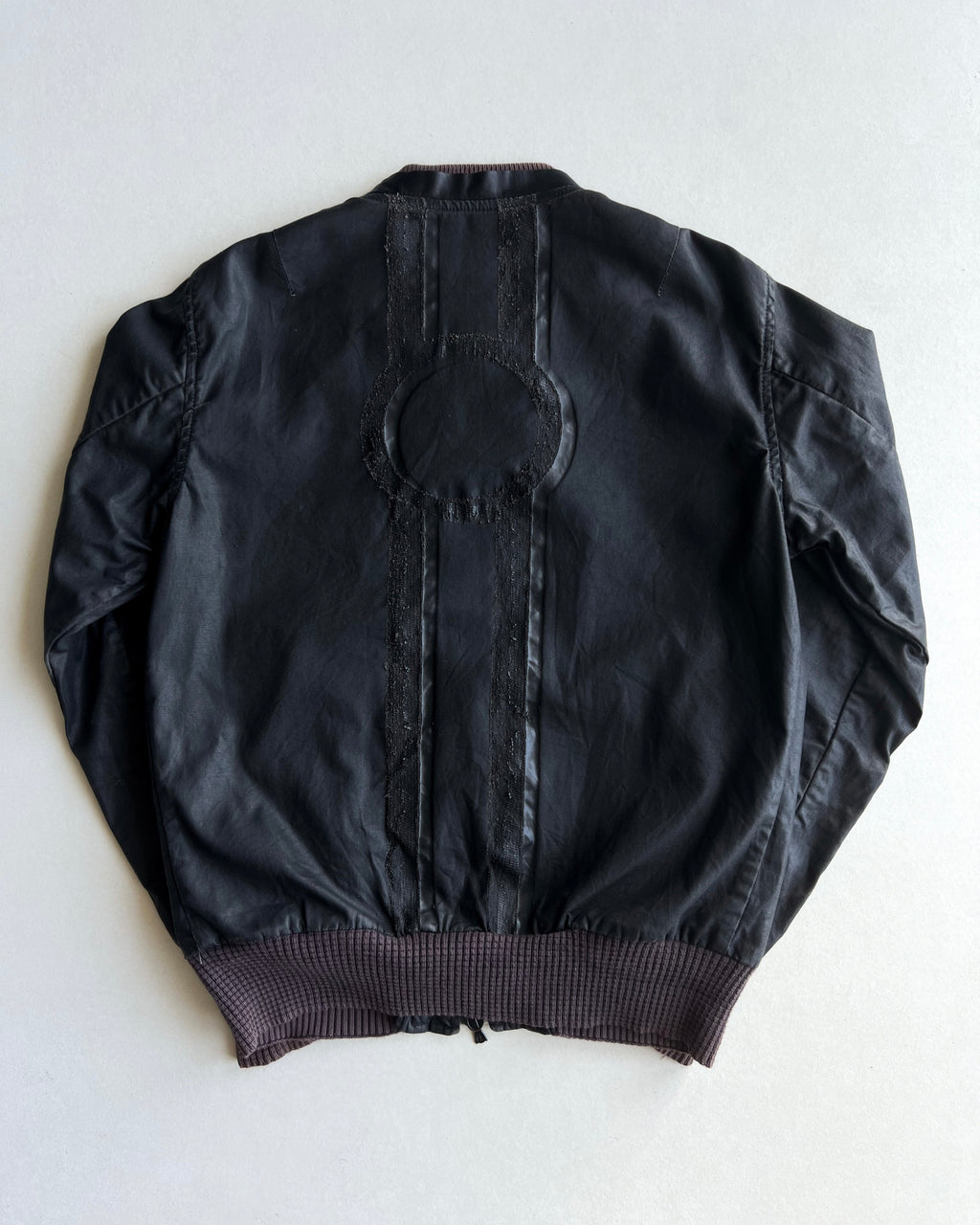 2000S WAXED COATED DIESEL BOMBER JACKET (M)