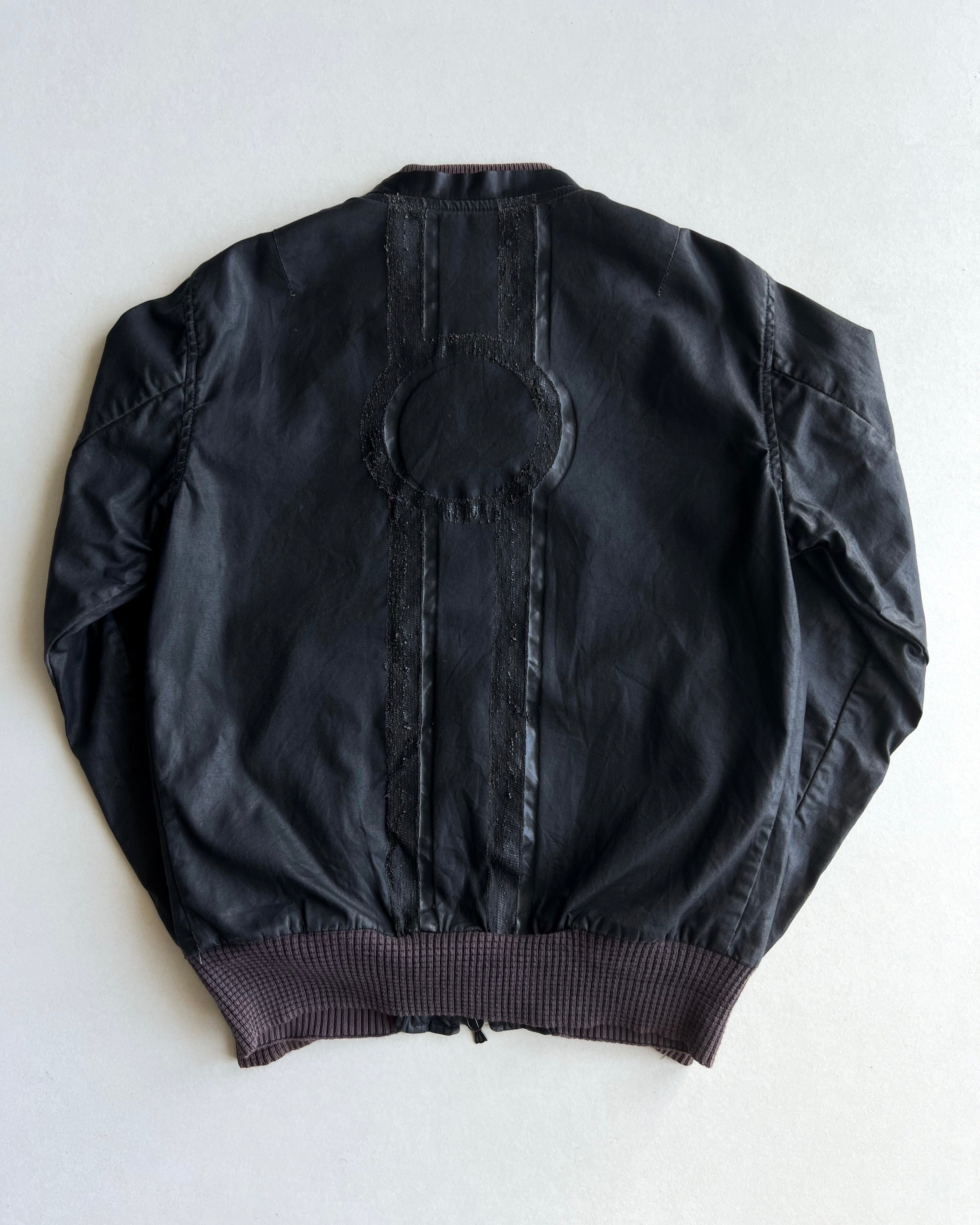 2000S WAXED COATED DIESEL BOMBER JACKET (M)