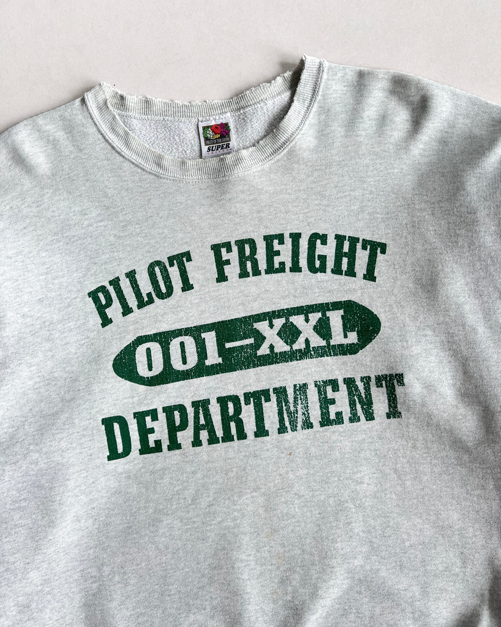 1990S 'PILOT FREIGHT DEPARTMENT' SWEATSHIRT (L)