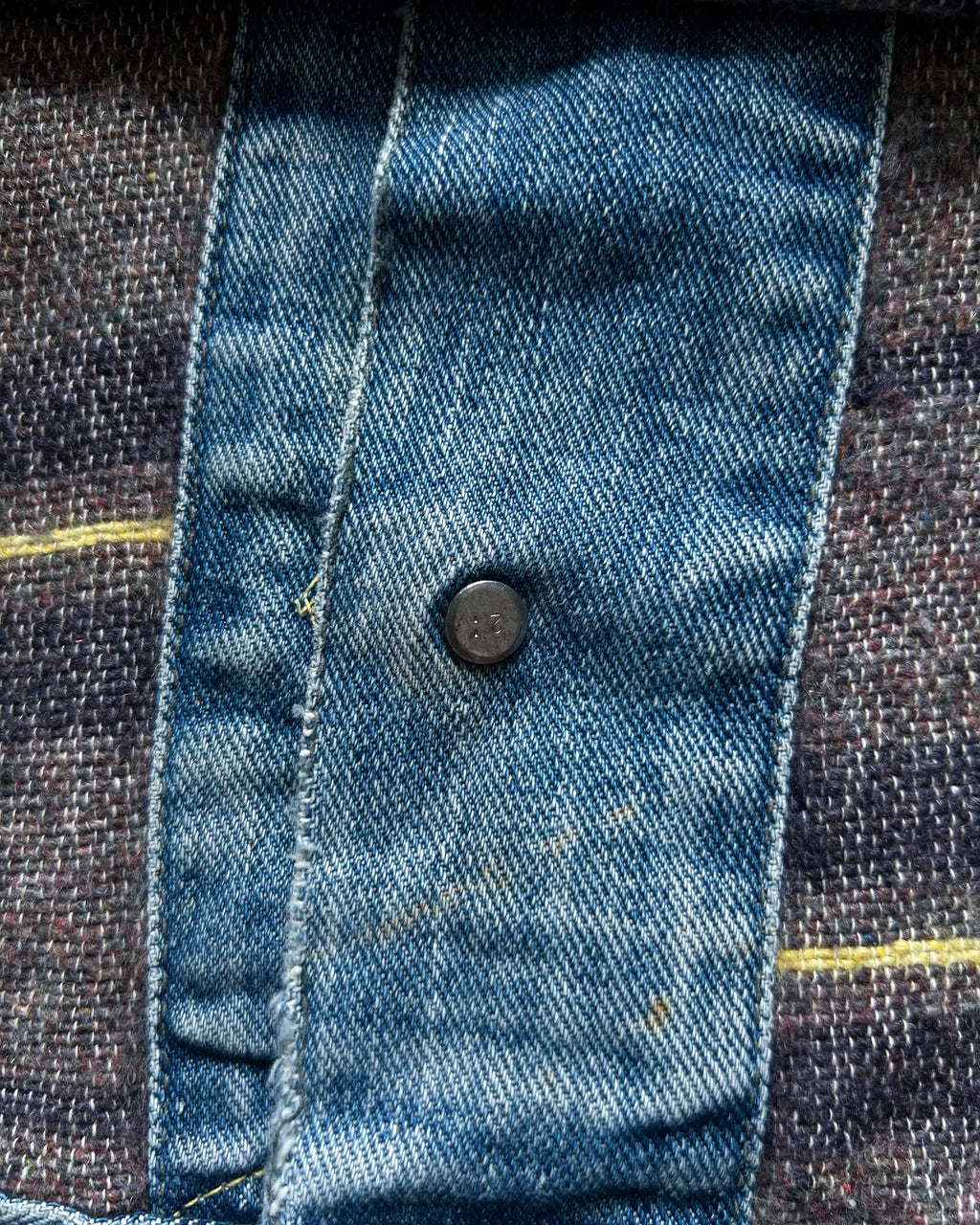1960S LEE 101-LJ STORM RIDER DENIM JACKET (XL)