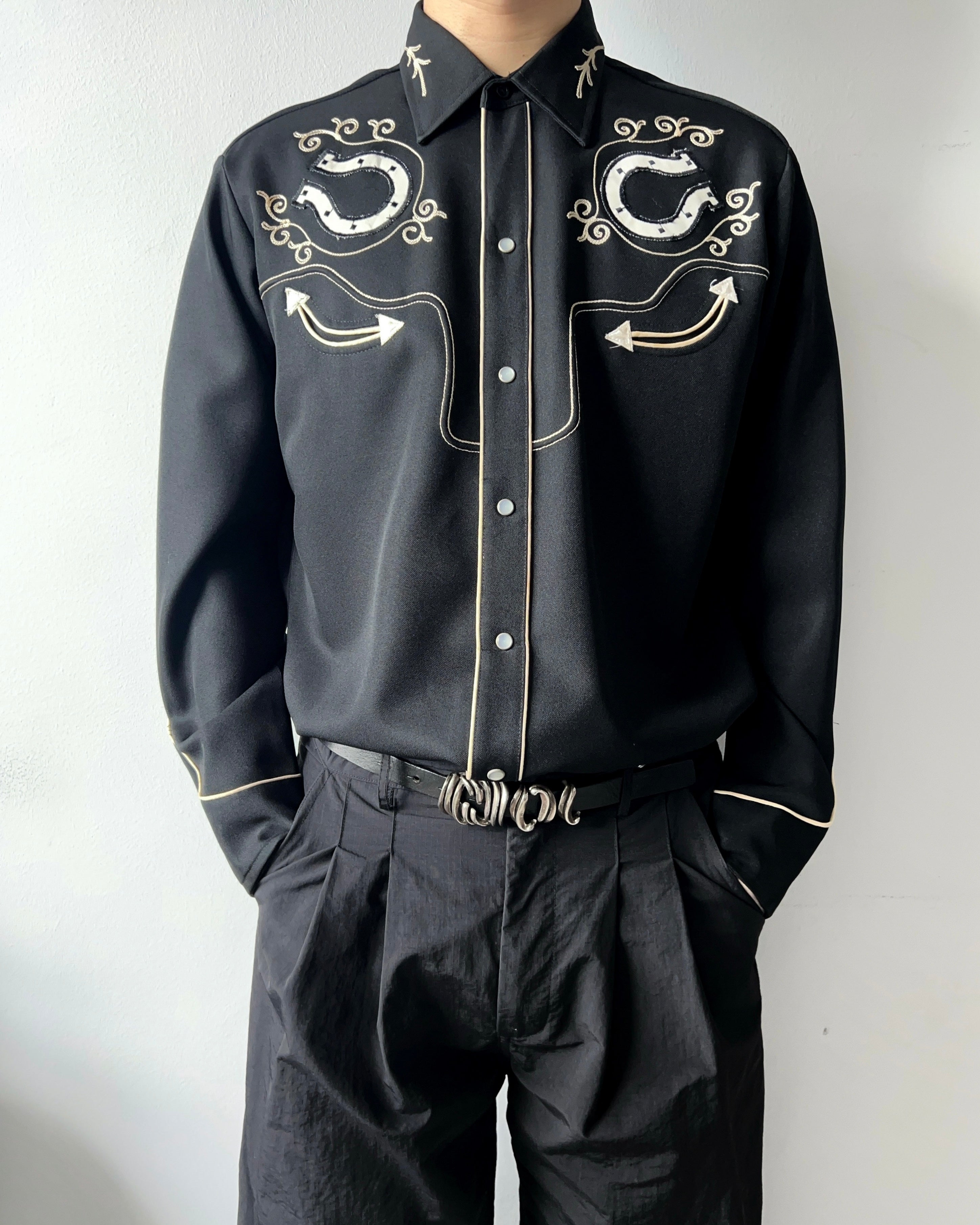 1960S HBARC WESTERN SHIRT (XL)