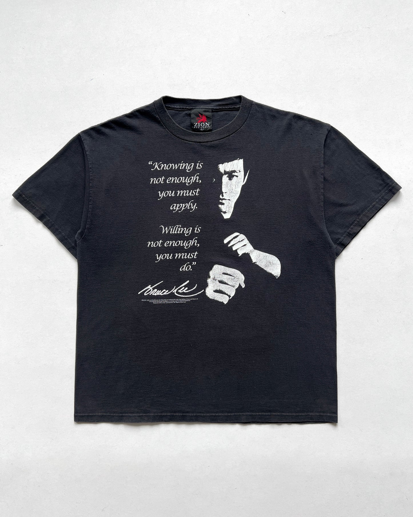 2000S BRUCE LEE QUOTE GRAPHIC TEE (XL)
