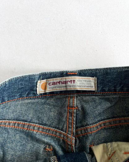 1980S CARHARTT 100TH ANNIVERSARY CARPENTER JEANS (31)