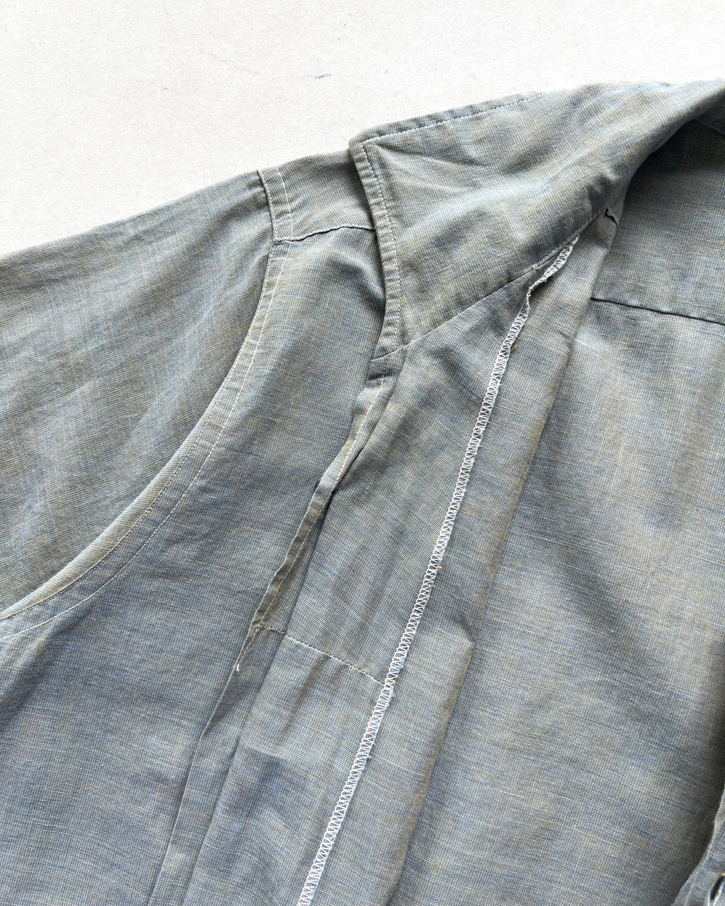 1950S TRUVAL SINGLE POCKET ROCKABILLY SHIRT (L)