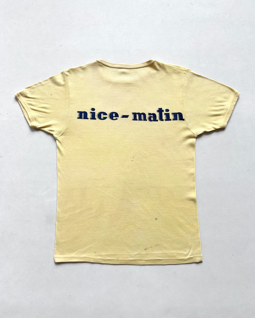 1970S 'NICE-MANTIN' RINGER TEE (S)