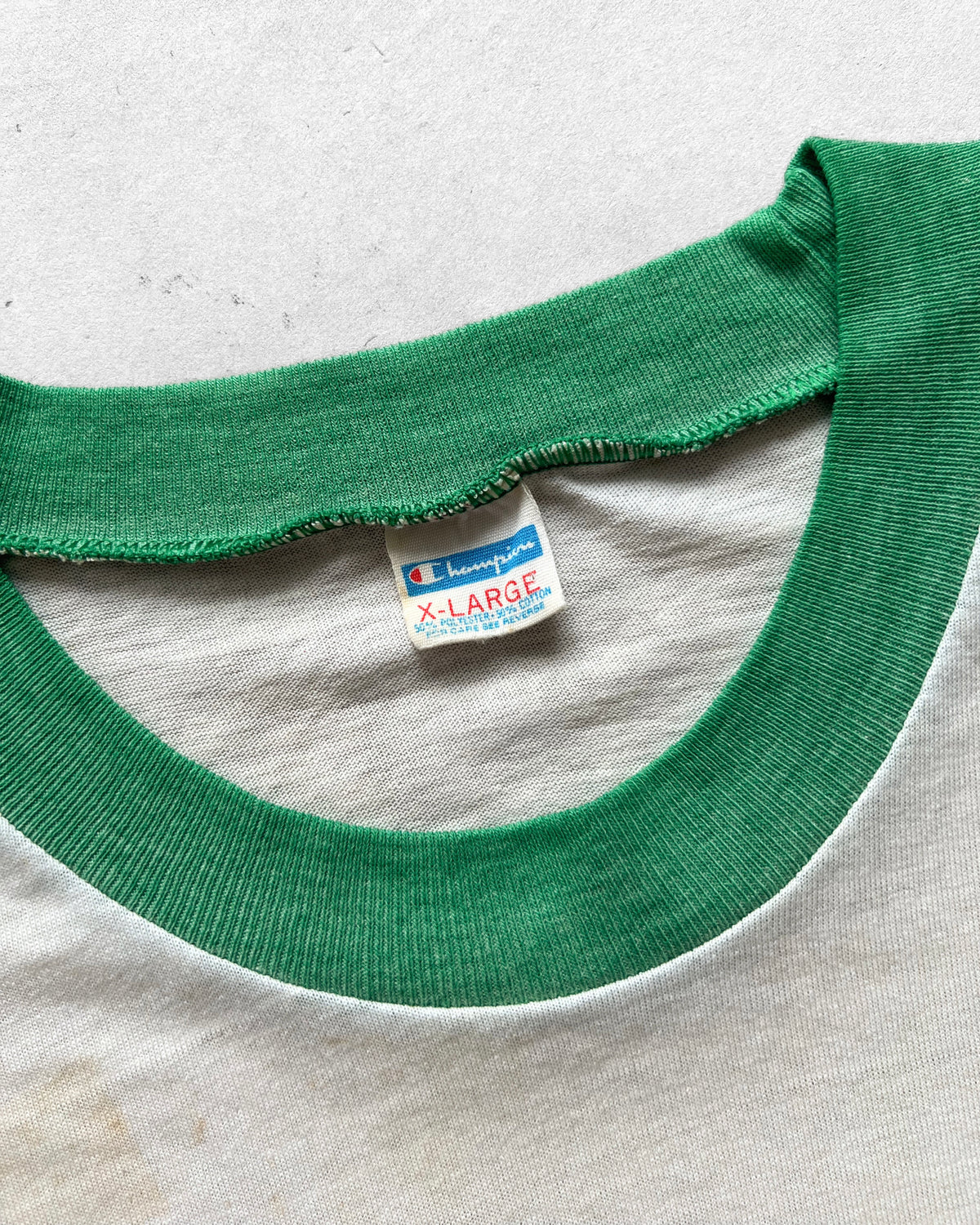 1970S CHAMPION 'UNIVERSITY OF LAVERNE' RAGLAN TEE (XL)