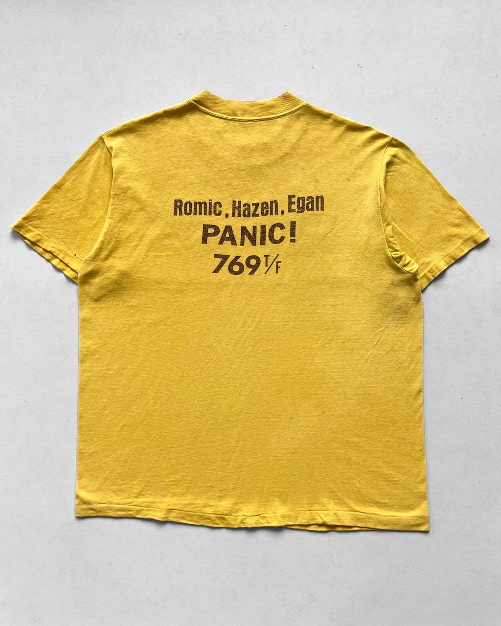 1980S 'TED DAWSON CBS SPORTS' SINGLE STITCH TEE (L)