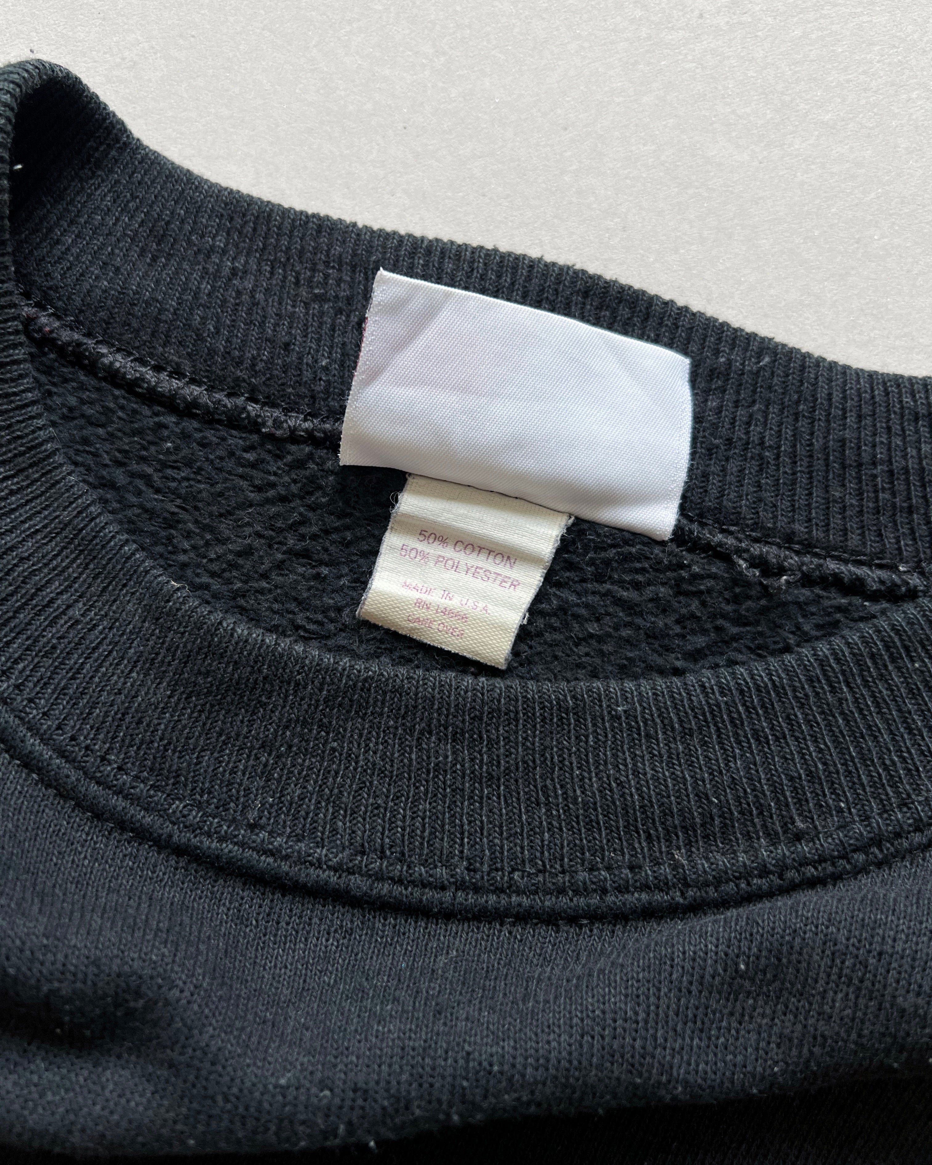 1980S 'I LOVE/ROCK YOU' RAGLAN SWEATSHIRT (L)