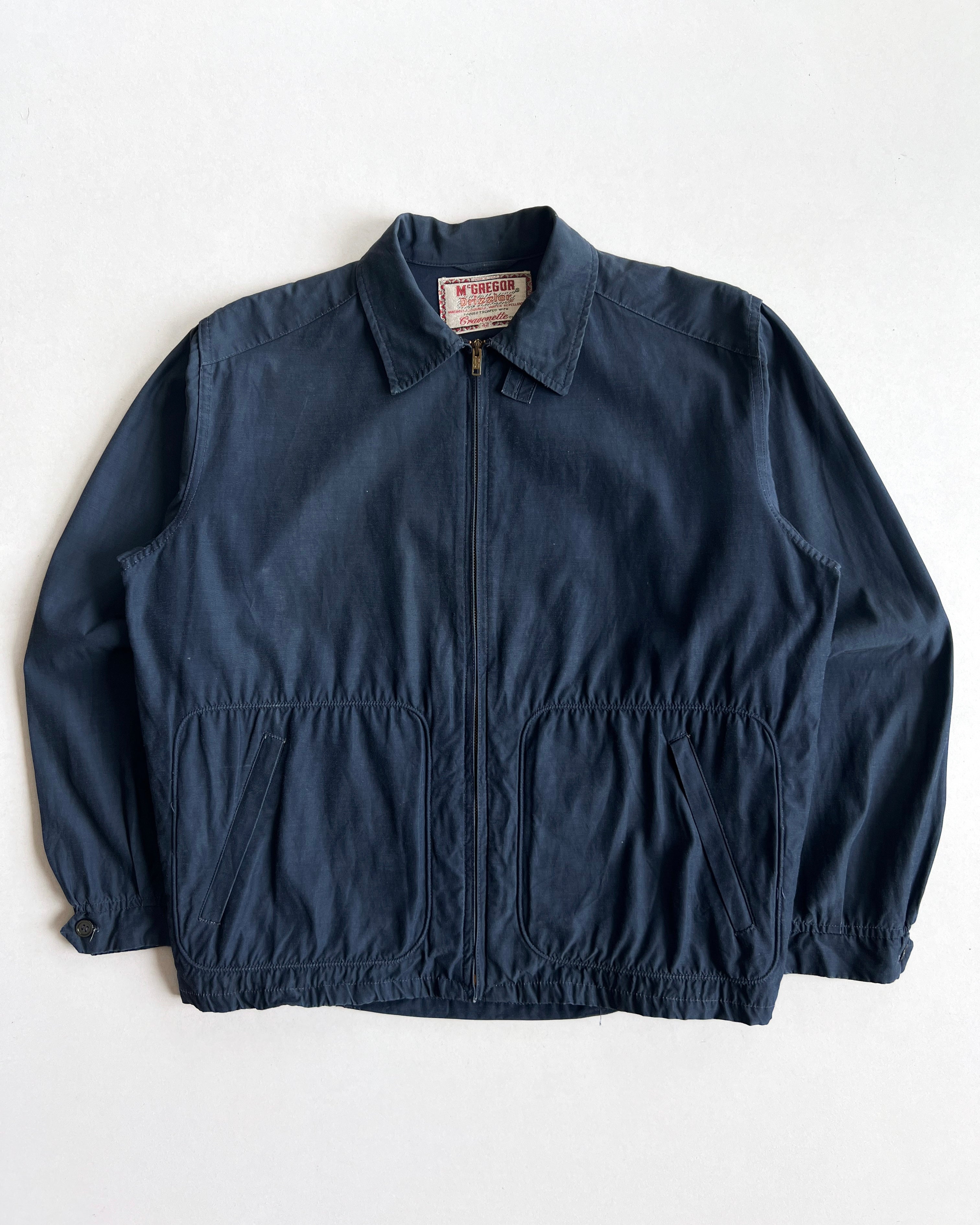 1960S MCGREGOR DRIZZLER ROCKABILLY JACKET (L)