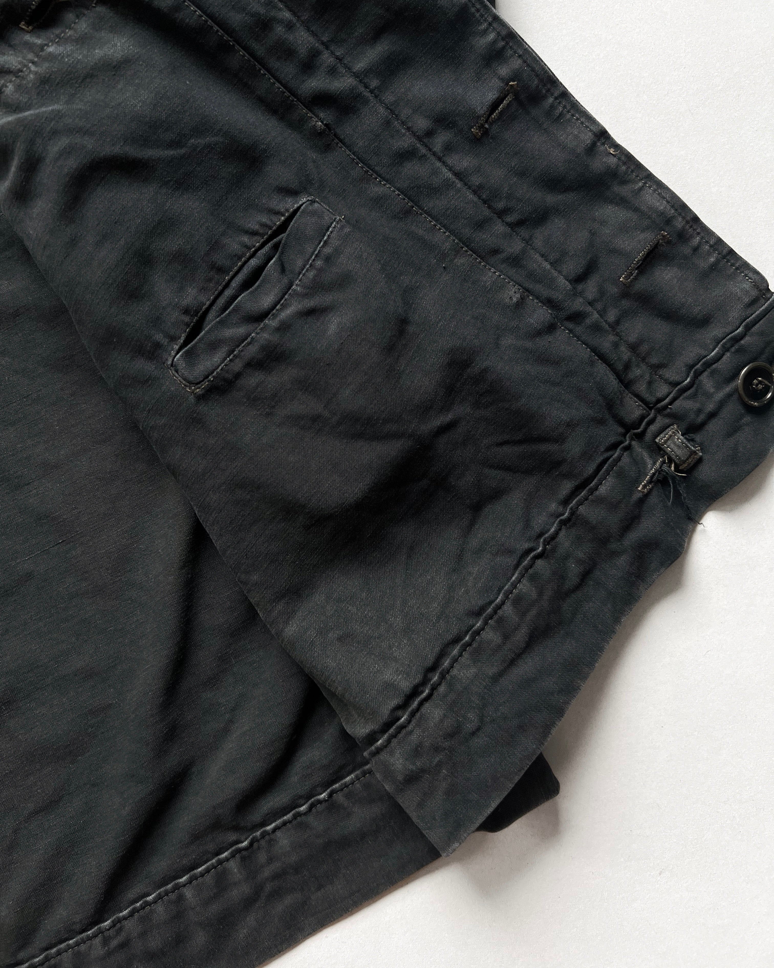 1960S OVERDYED DUTCH ARMY FIELD JACKET (M)