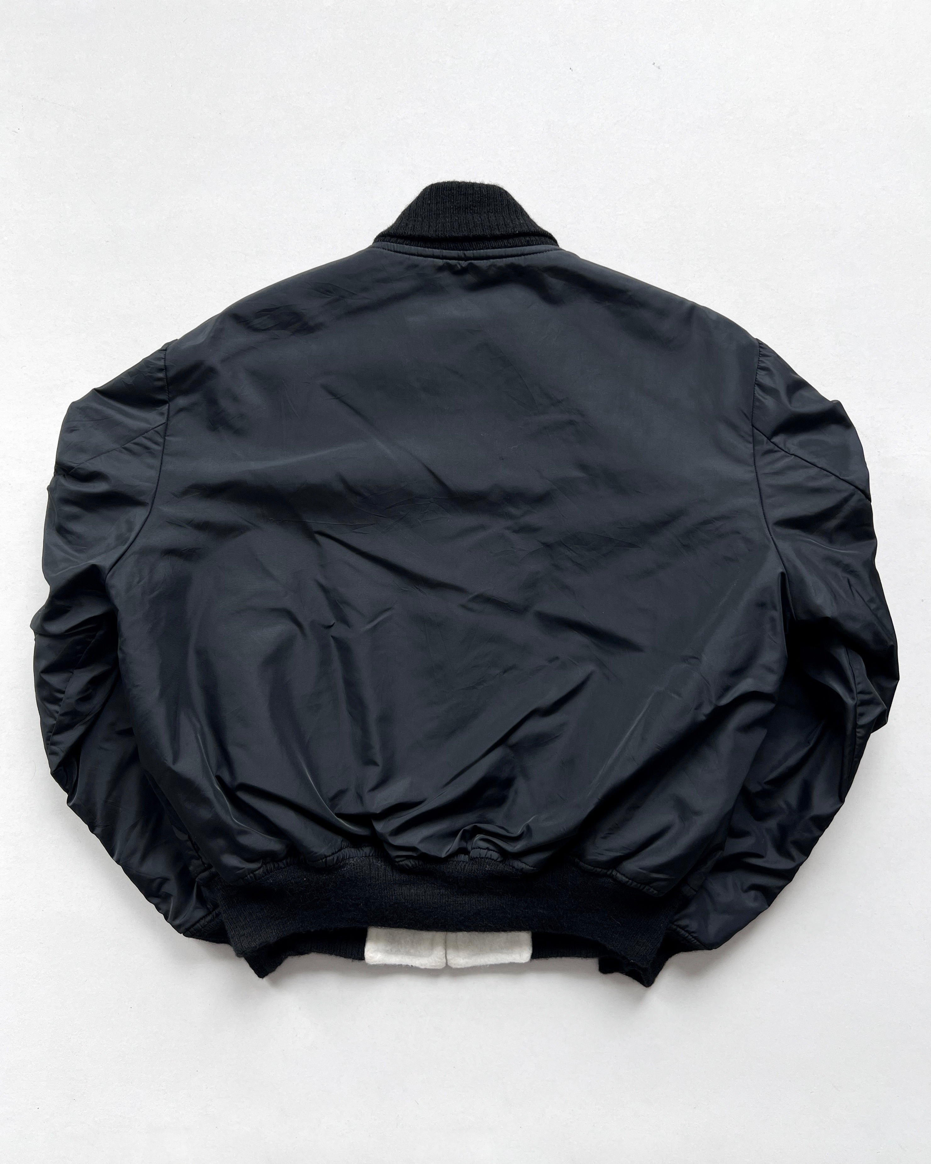 1950S MCGREGOR RIVERSIBLE NYLON BOMBER JACKET (L)