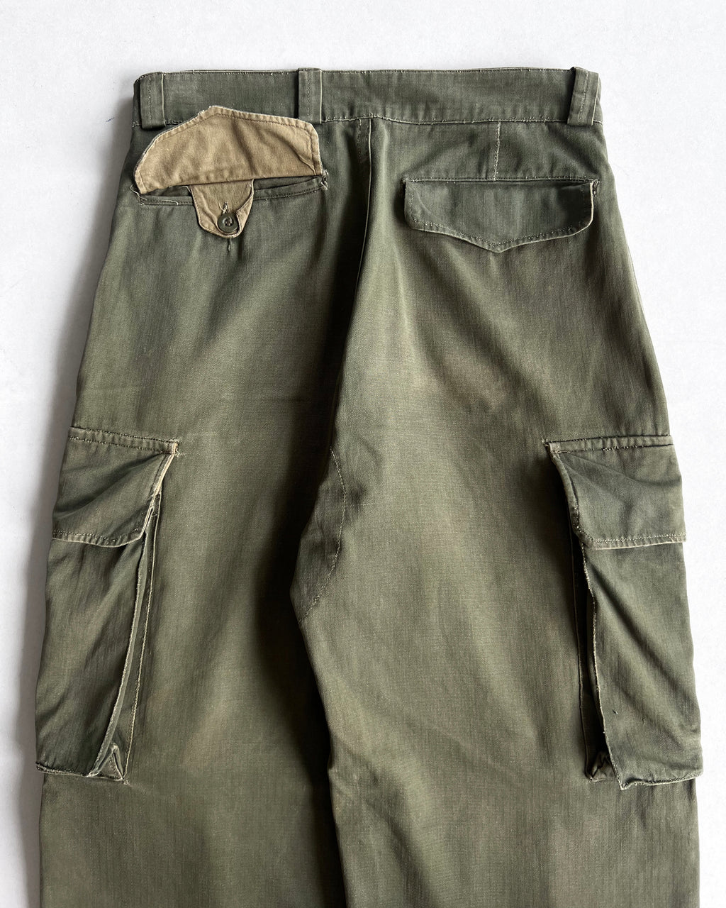 1960S FRENCH MILITARY M-47 CARGO PANTS (31)