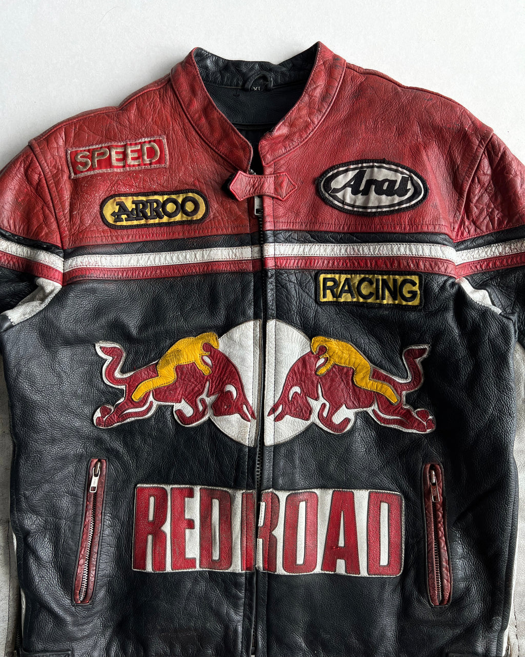2000S REDROAD LEATHER RACING JACKET (XL)