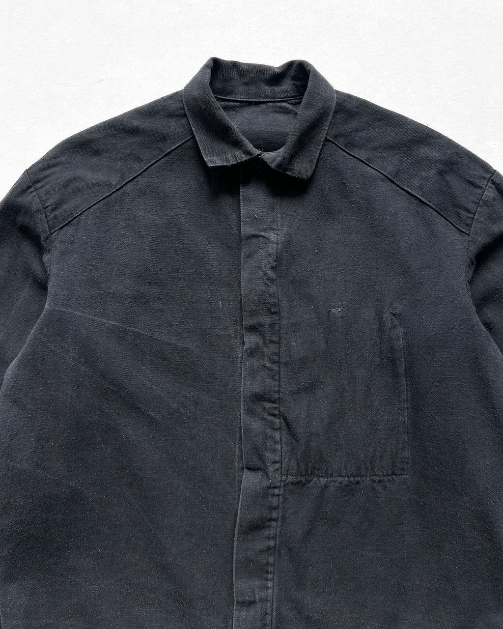 1960S GERMAN OLD COTTON WORK JACKET (L)