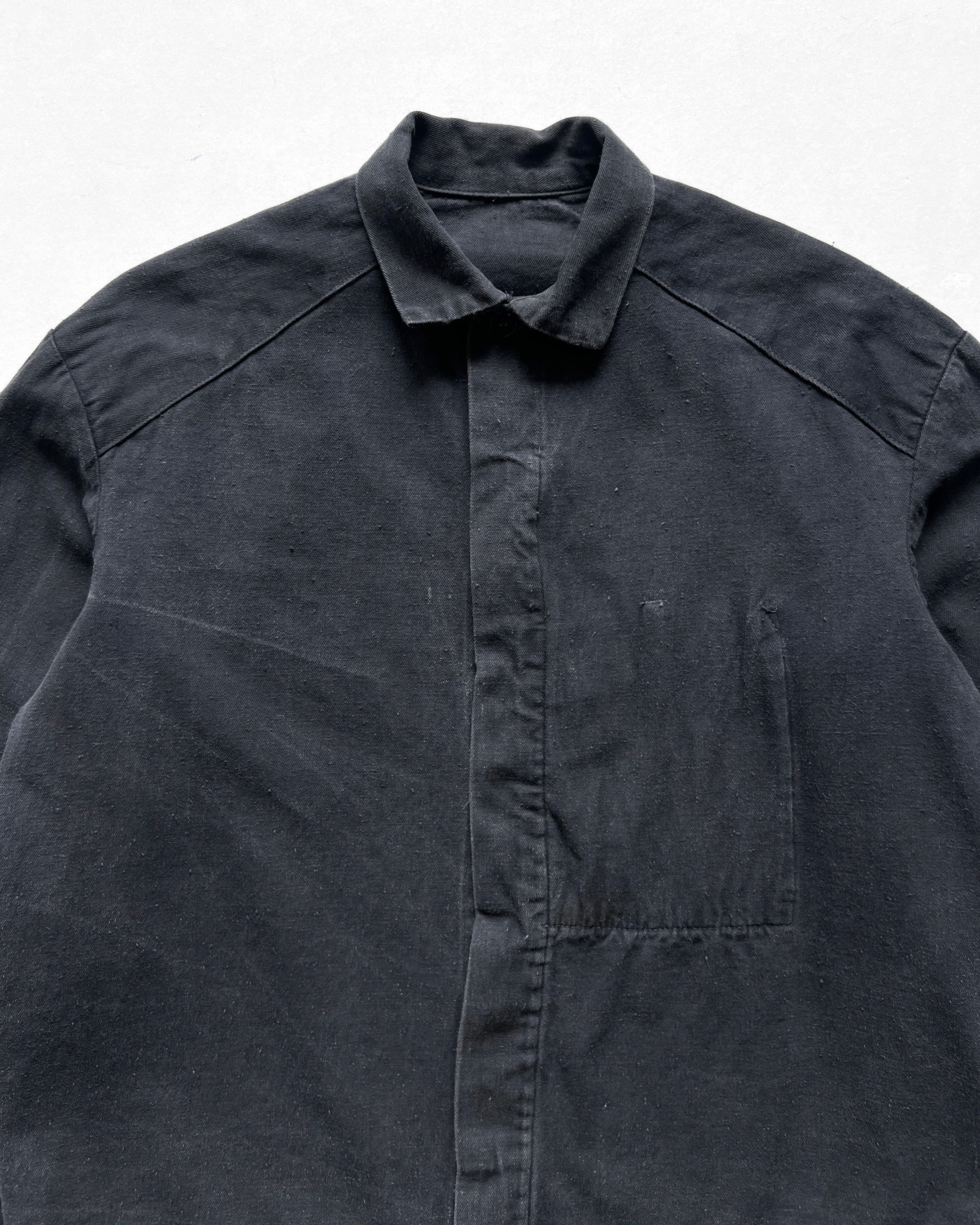 1960S GERMAN OLD COTTON WORK JACKET (L)