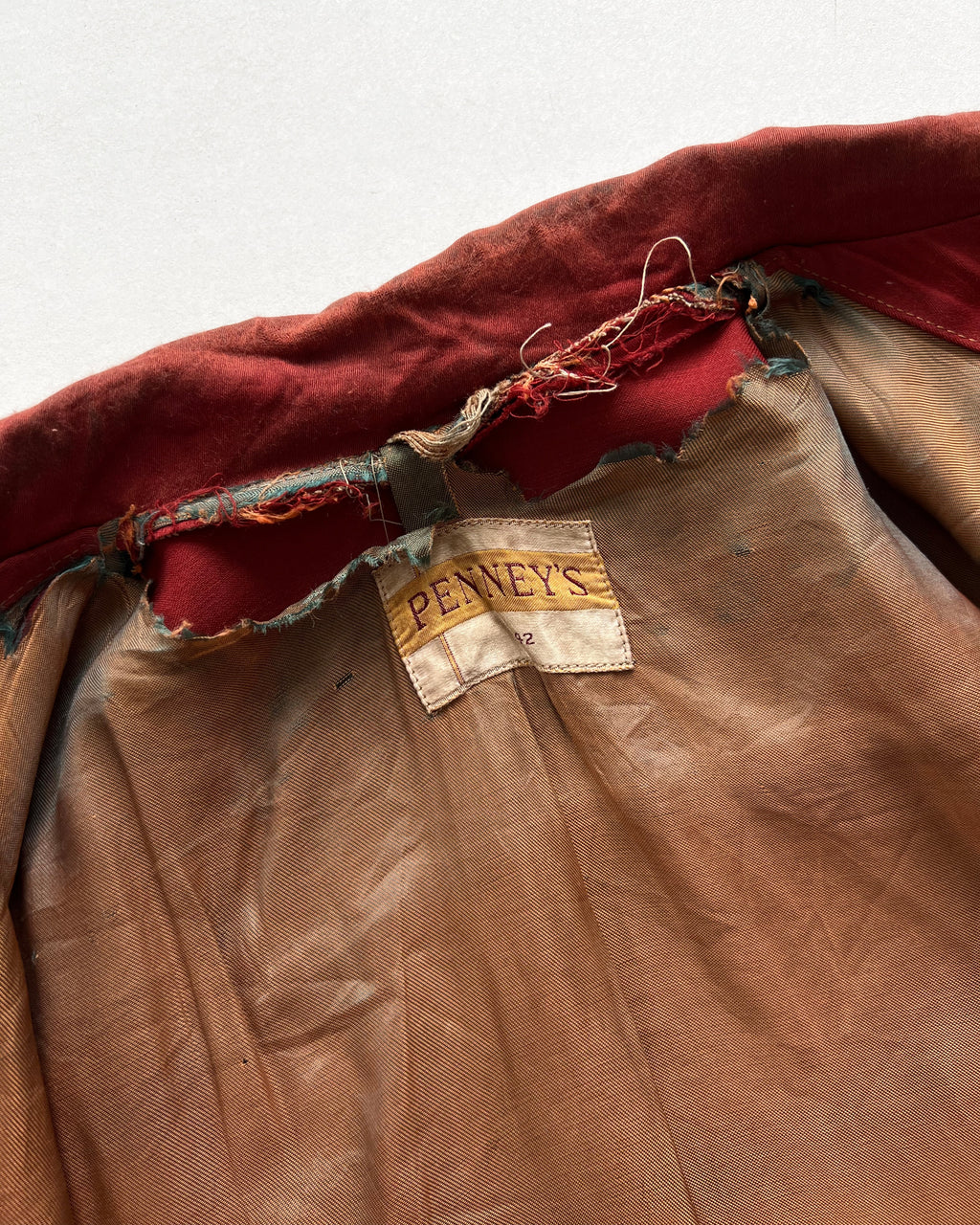 1950S PENNEY'S GABARDINE RICKY JACKET (L)