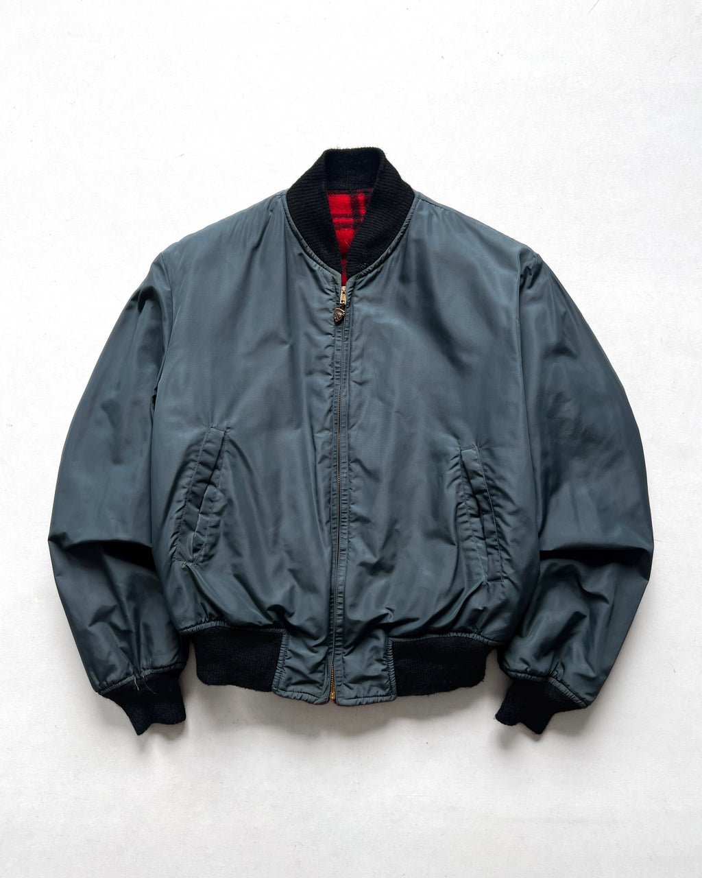 1950S MCGREGOR REVERSIBLE BOMBER JACKET (M)