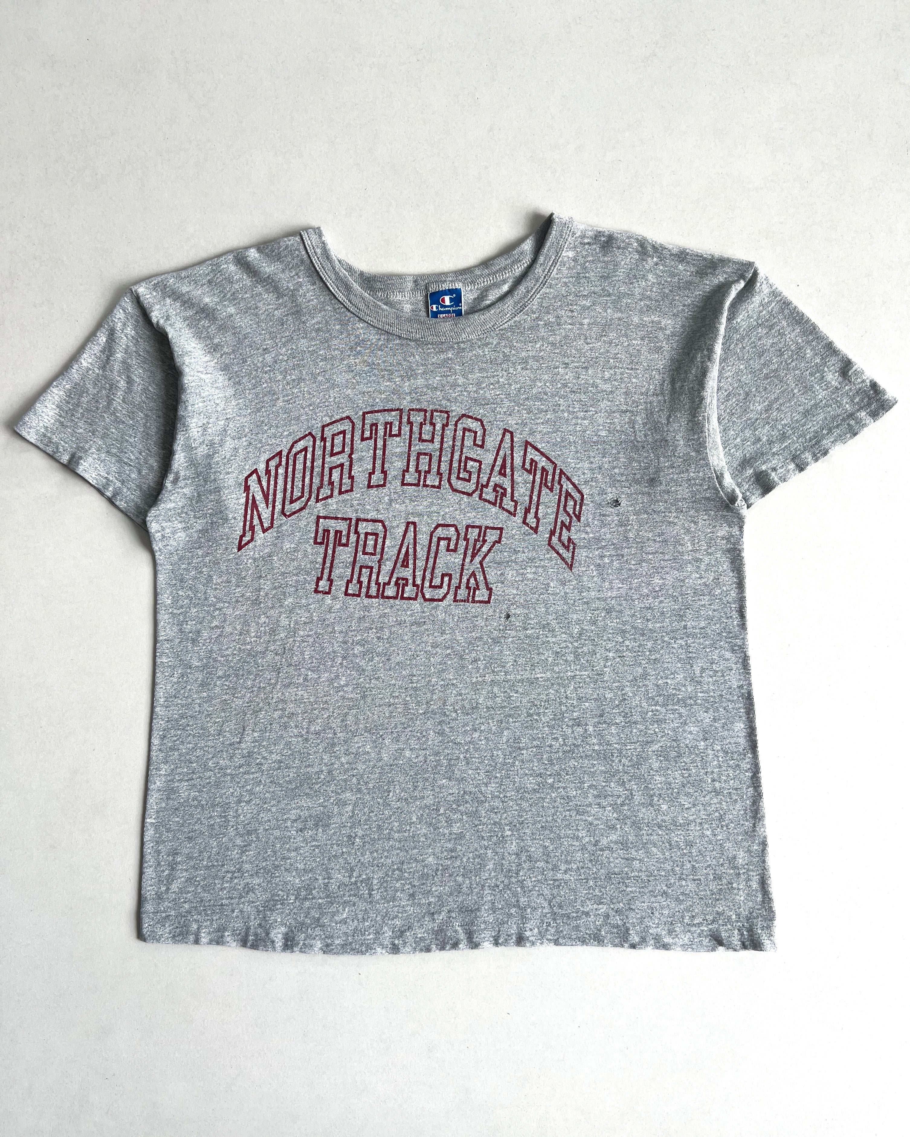 1990S CHAMPION 'NORTHGATE TRACK' SINGLE STITCH TEE (XL)