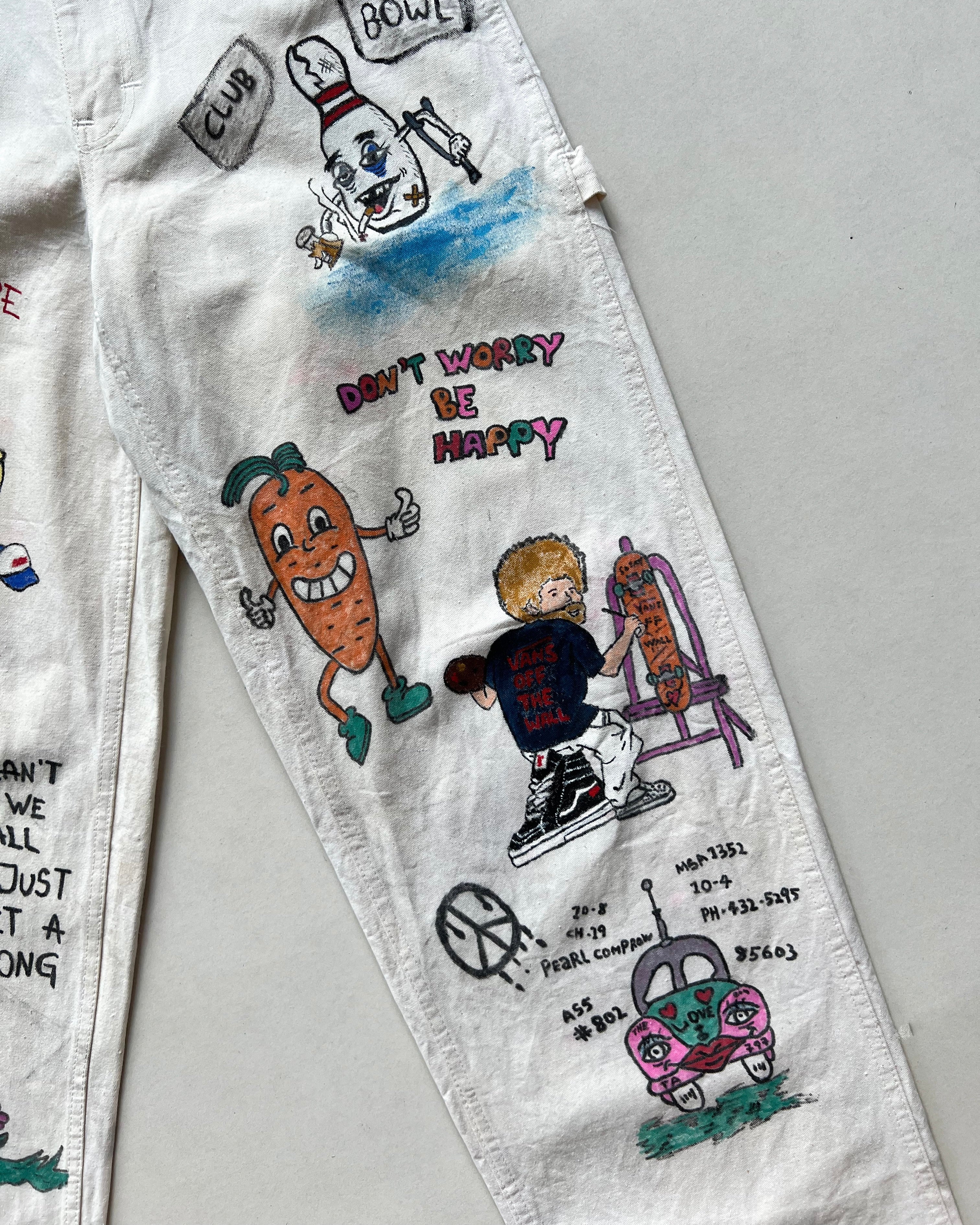 1980S CARTER'S HAND-DRAWN CARPENTER PANTS (31)