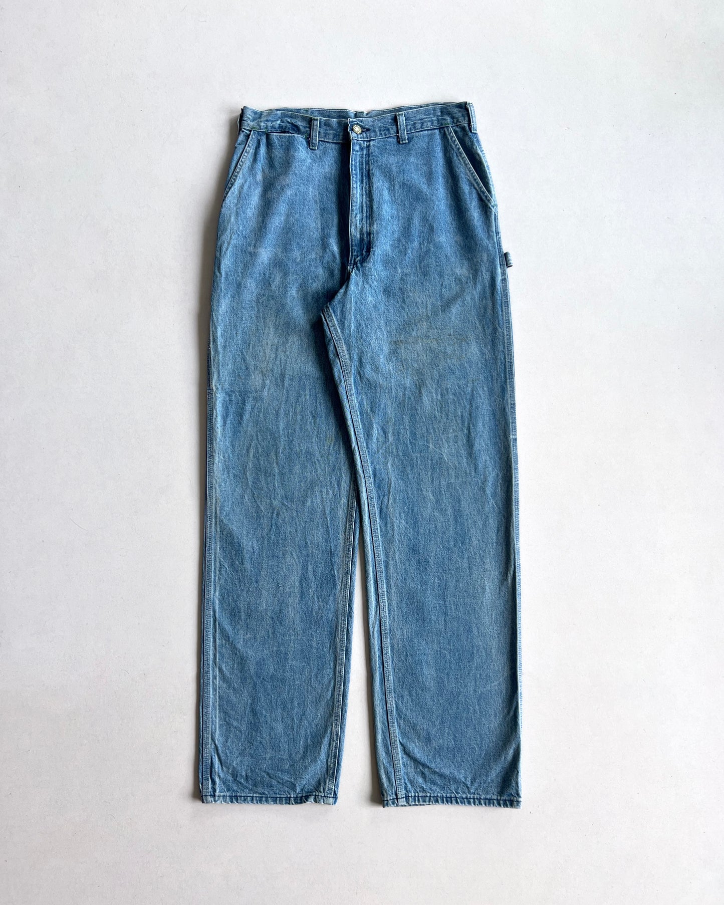 1970S OSHKOSH DENIM CARPENTER PANTS (32)