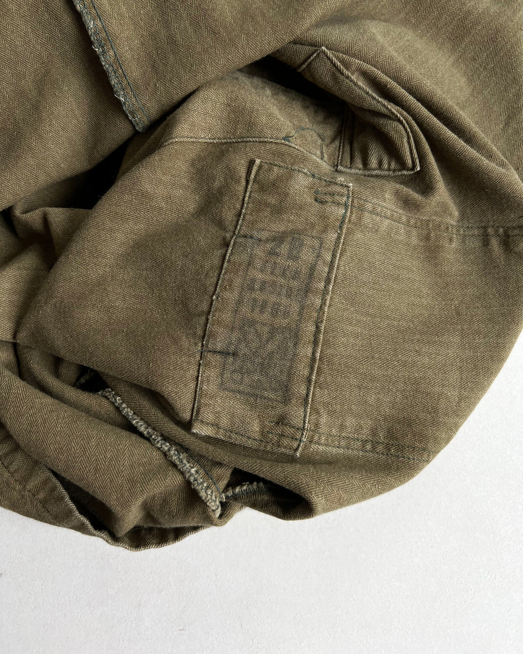 1980S CZECH ARMY HBT PULLOVER (XL)