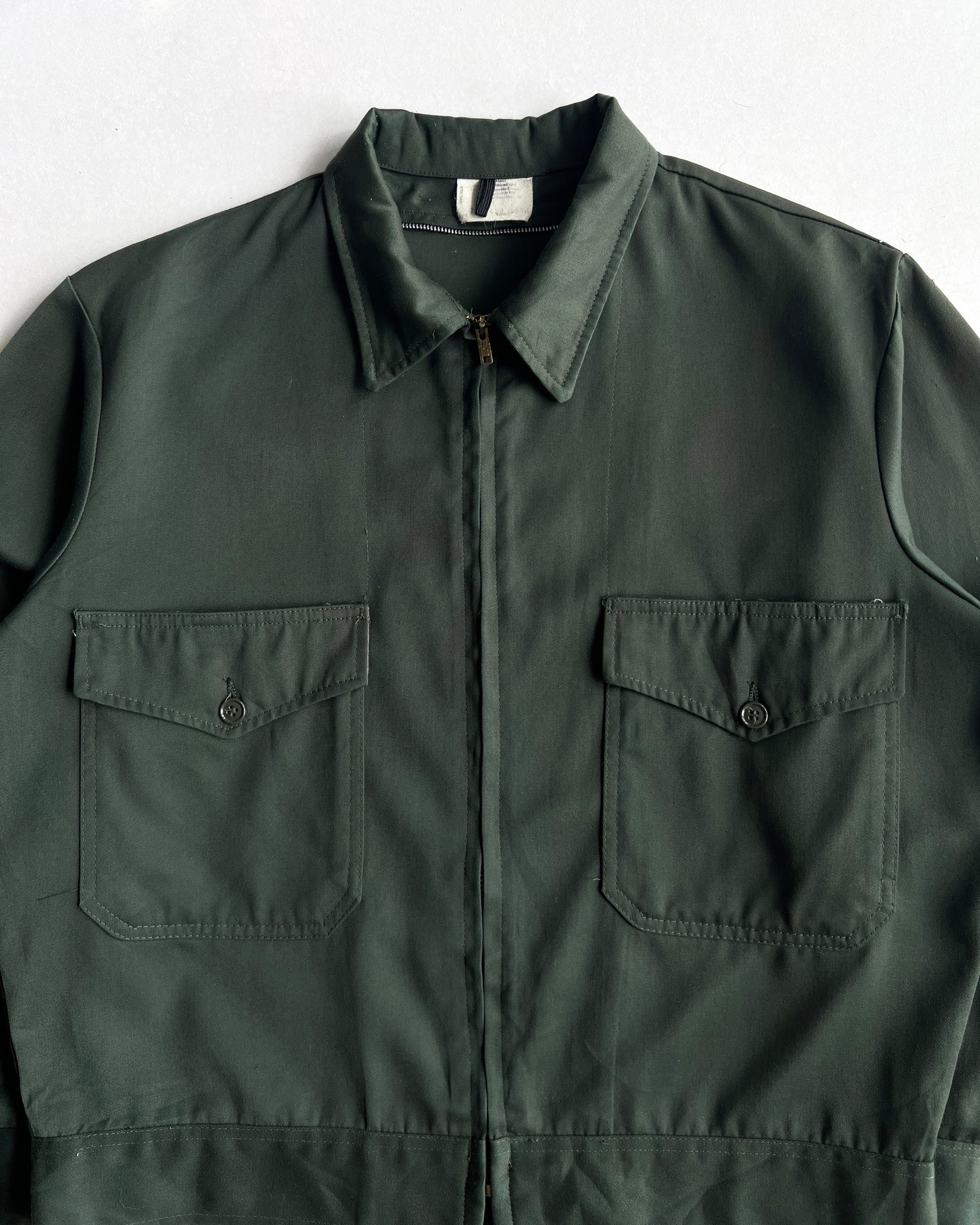 1960S MR.2PLY EMERALD GREEN WORK JACKET (L)