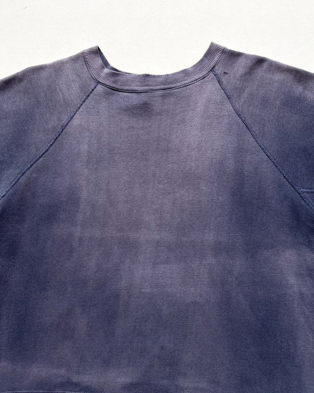 1960S SUN FADED BVD CUT-OFF SWEATSHIRT (L)