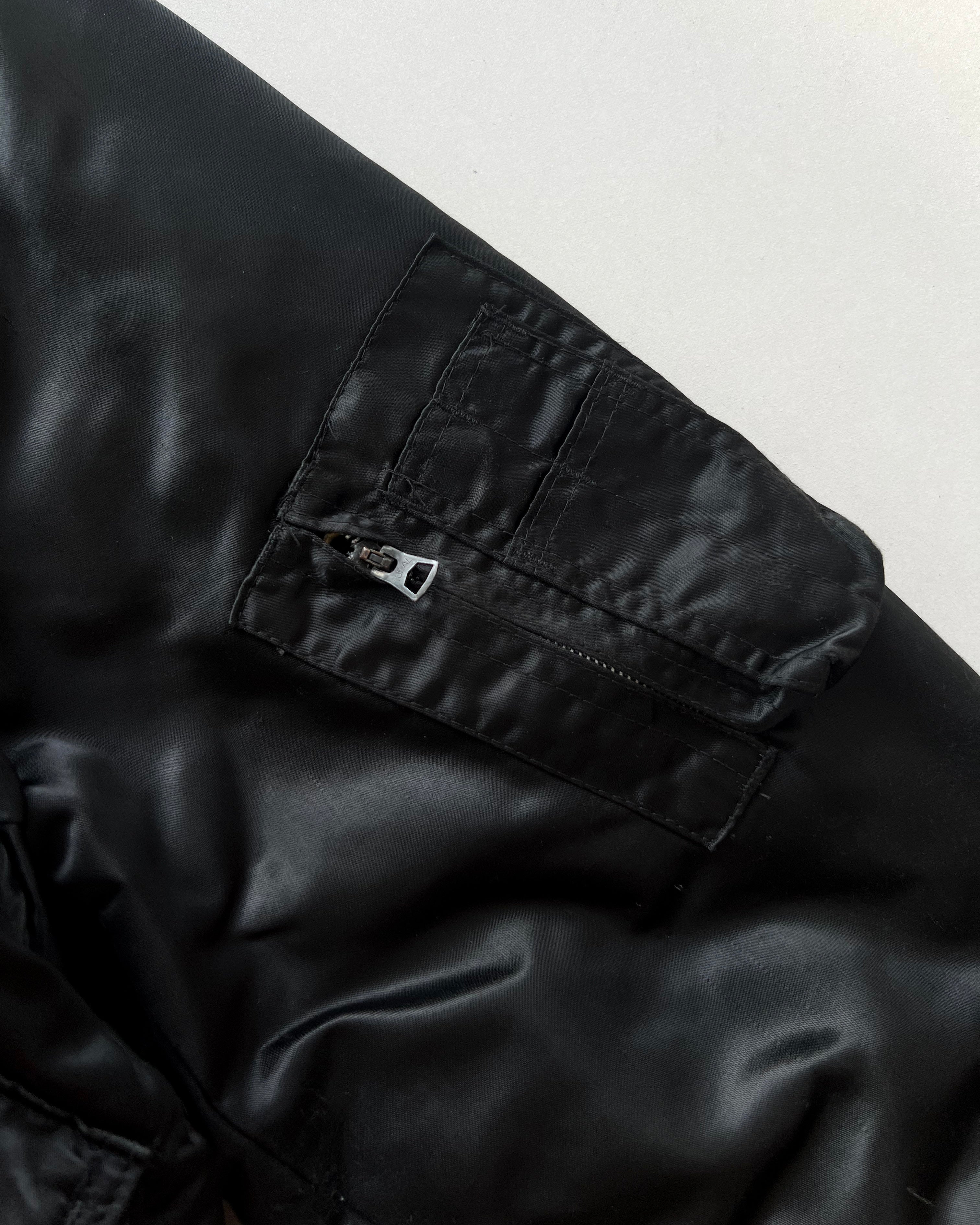 1980S USAF CPW-45 PATCHES FLIGHT JACKET (L)