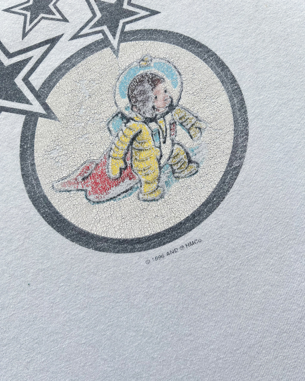 1996 TWO-TONE 'CURIOUS GEORGE' RINGER TEE (XL)